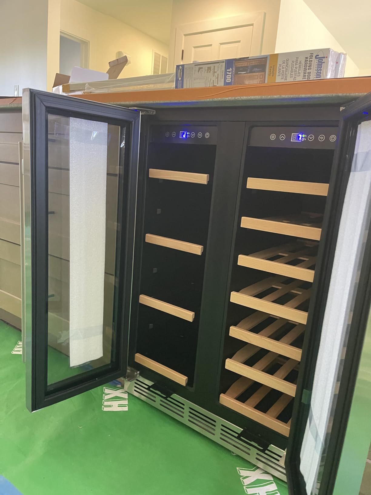 24 Inch Outdoor Beverage Refrigerator, Stainless Steel Outdoor Fridge 180 Can Under Counter Built-in/Freestanding, Waterproof, Fast Cooling, Low Noise - Outdoor Refrigerator for Home and Patio customer photo 2