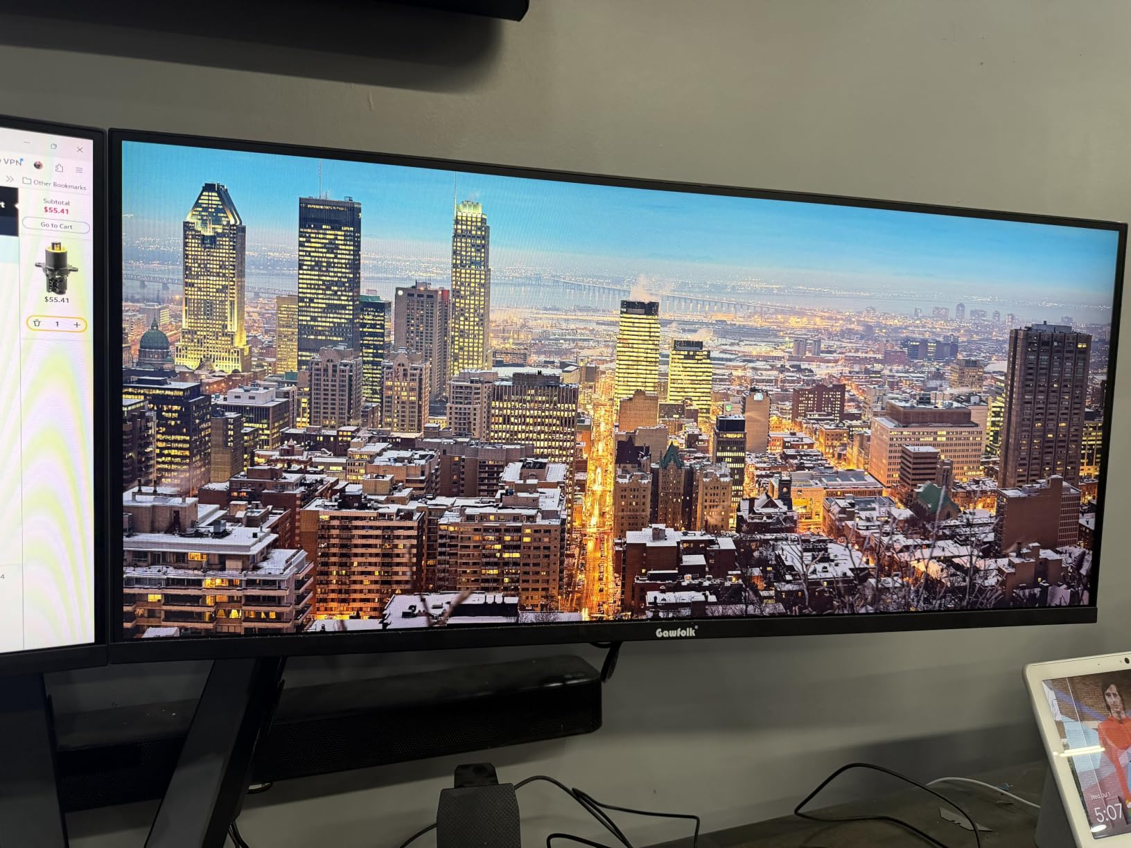 Gawfolk 27 Inch 4K Monitor IPS 60Hz, UHD 3840 x 2160p PC Monitors customer photo 2