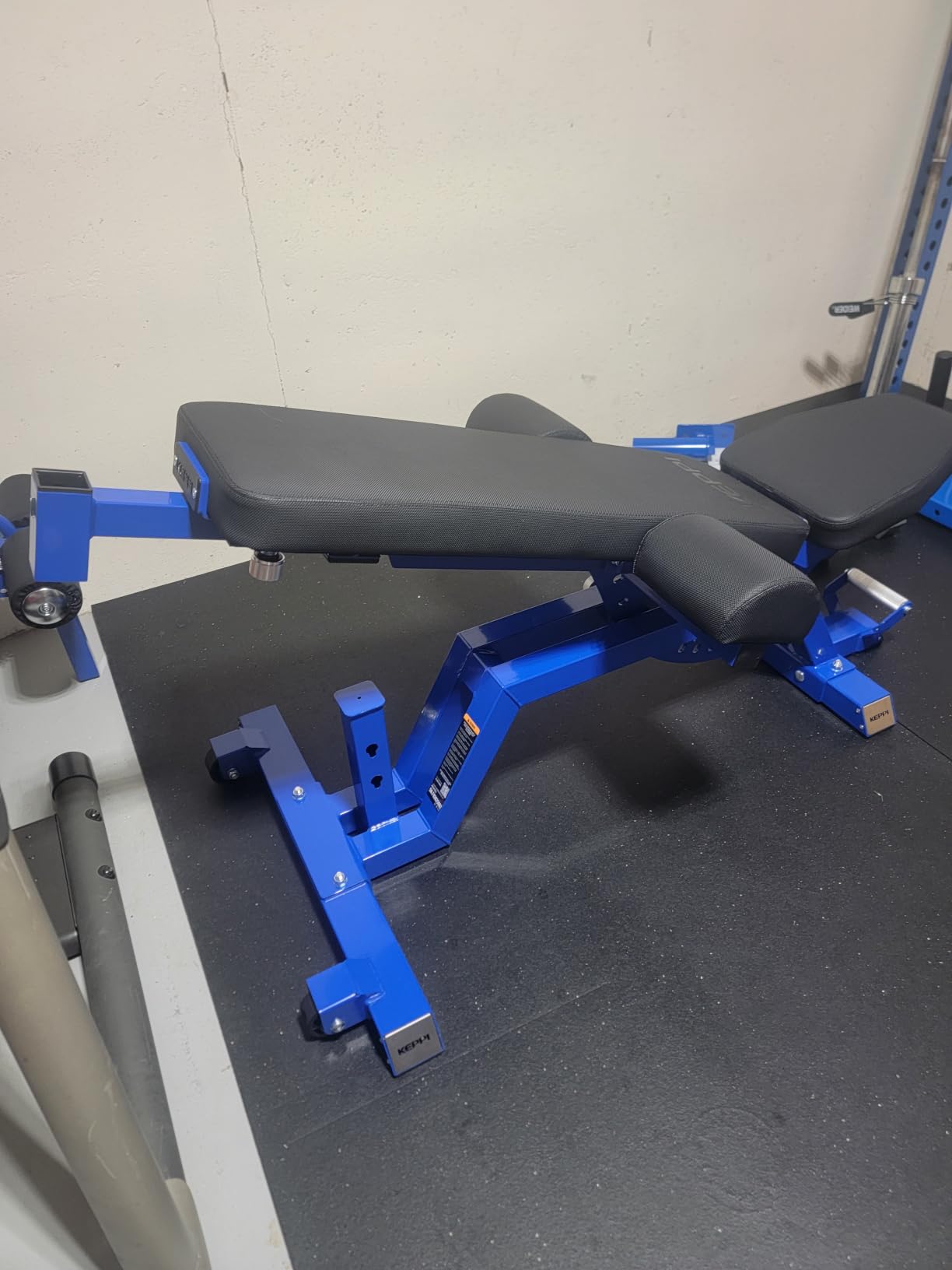 Keppi Fitness Bench6000 Weight Bench, Commercial Grade FID Workout Bench | 2200lb Flat Capacity, 11 Back&8 Seat Specialized Angles for Serious Lifters, 97lb Frame Weight with above 1 Gauge Support customer photo 1
