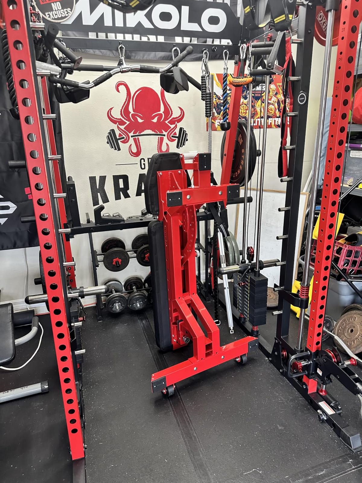 Keppi Fitness Bench6000 Weight Bench, Commercial Grade FID Workout Bench | 2200lb Flat Capacity, 11 Back&8 Seat Specialized Angles for Serious Lifters, 97lb Frame Weight with above 1 Gauge Support customer photo 2