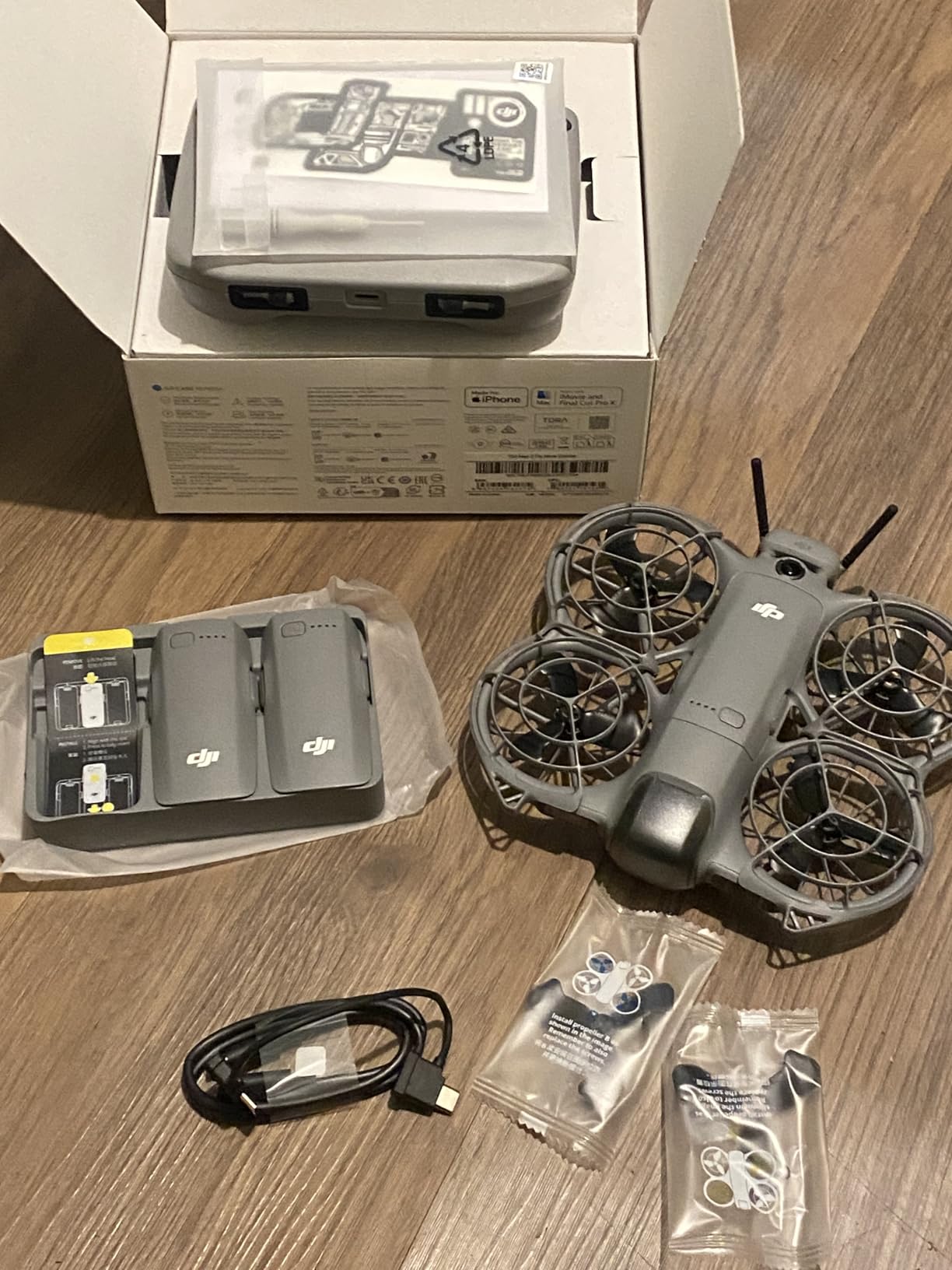 DJI Neo 2 Fly More Combo With RC-N3 Remote Controller | Stable Transmission With Digital Transceiver, 4K Drone for Beginners, 3 Batteries customer photo 1