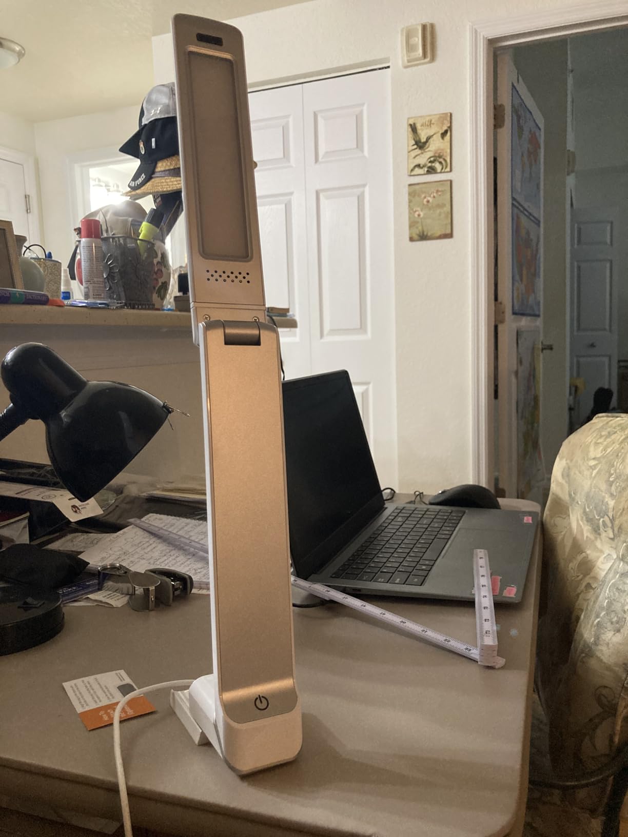 Circadian Optics Lumos 10,000 Lux Light Therapy Lamp | Seen On Shark Tank | Full-Spectrum Adjustable Panel customer photo 1