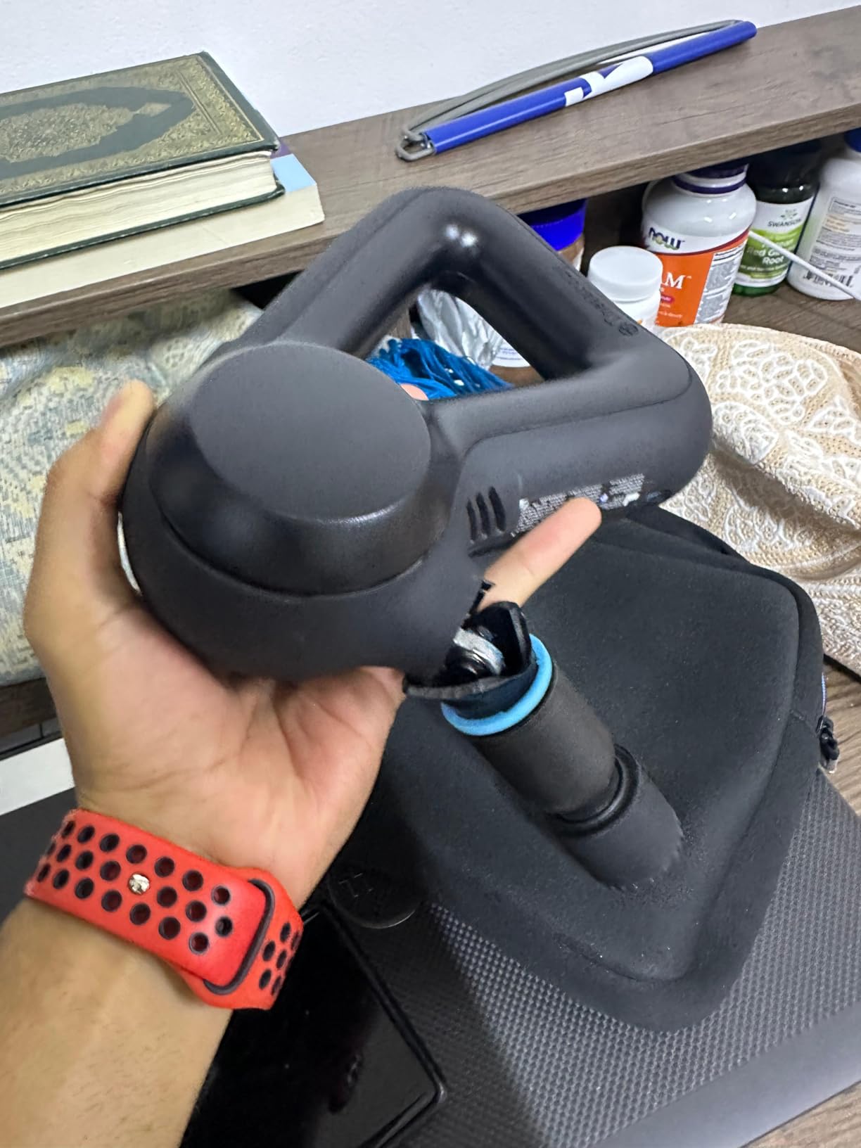 TheraGun Therabody Prime 6th Gen Deep Tissue Massage Gun | Black | Powerful Percussive Massage With 5 Speeds & A Rugged, Durable Design to Relieve Muscle Pain & Speed Up Recovery customer photo 1