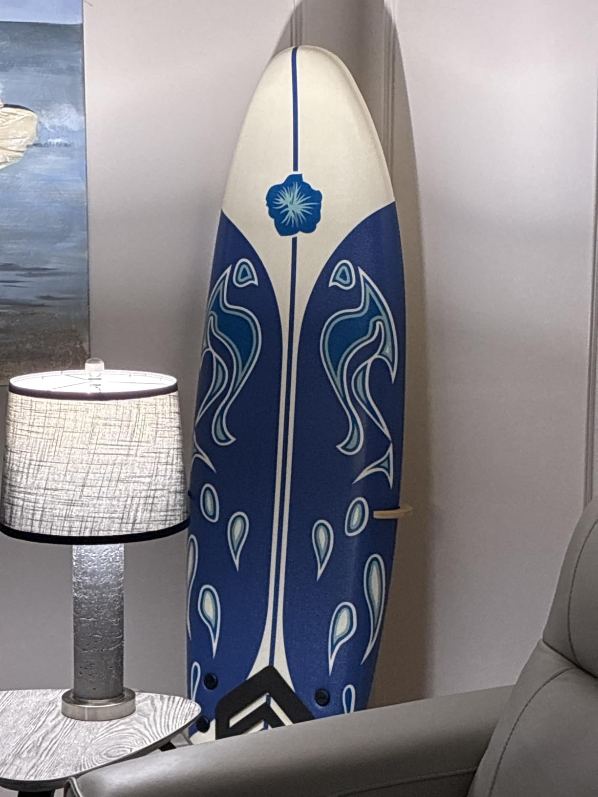 KOTEK 6' Surfboard, Surfing Board with 3 Removable Fins, Safety Leash, EPS Core & EPE Deck, Lightweight Surf Board for Teenagers, Adults, Beginners customer photo 1