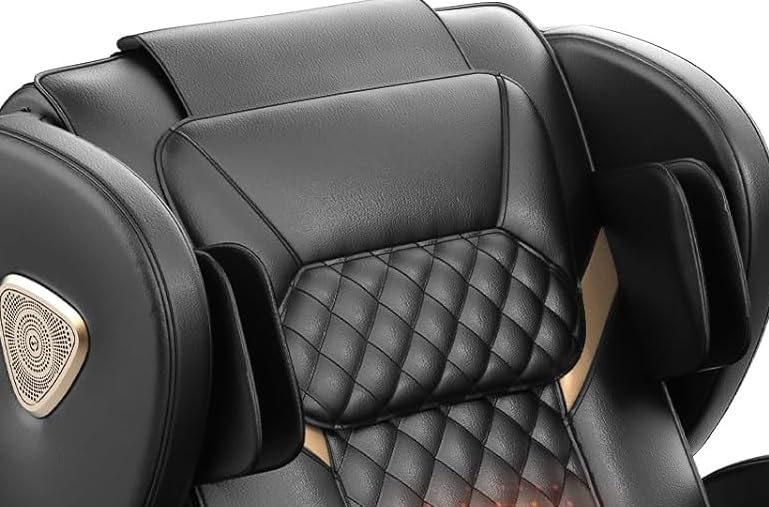 FURNIMAT Massage Chair Full Body Zero Gravity Recliner, 2026 Classic Gray | 14 Shiatsu Rollers, 10 Airbags, 5 Auto Modes, Heated, Foot Massage, Bluetooth Speaker, Touchscreen for Back & Neck Pain, Spa customer photo 1