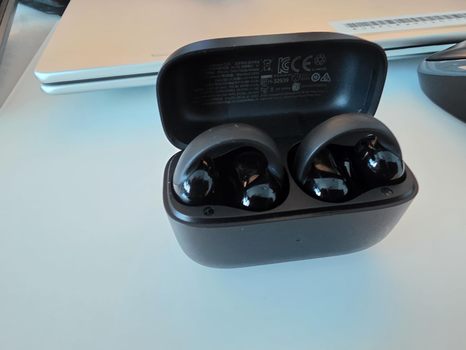 Soundcore C50i by Anker Open Ear Earbuds, Clip On Earbuds, Clip Headphones | Ultra-Comfort for Running Workout, 12mm Drivers for Powerful Bass, 28H Playtime, Secure Fit, Hi-Res, IP55, Bluetooth 6.0 customer photo 2