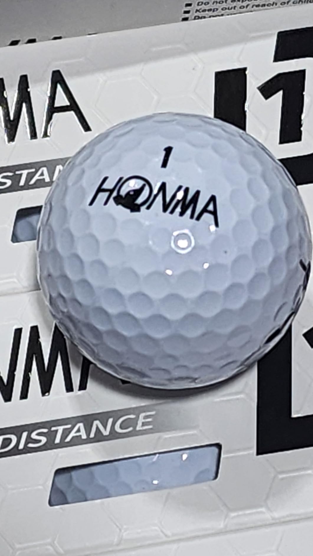 Honma D1 Distance Golf Balls, White & Multi-Color Options, 1 Dozen customer photo 1