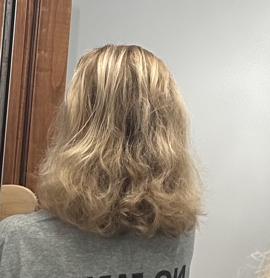 L'ANGE HAIR VolumeBoost 60mm 2-in-1 Ceramic Volumizing Brush Dryer | Fast Drying & Styling for Frizz-Free, Voluminous Blowouts | Ceramic-Coated Barrel (Blush) customer photo 1