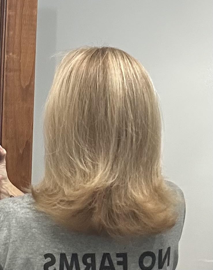 L'ANGE HAIR VolumeBoost 60mm 2-in-1 Ceramic Volumizing Brush Dryer | Fast Drying & Styling for Frizz-Free, Voluminous Blowouts | Ceramic-Coated Barrel (Blush) customer photo 2