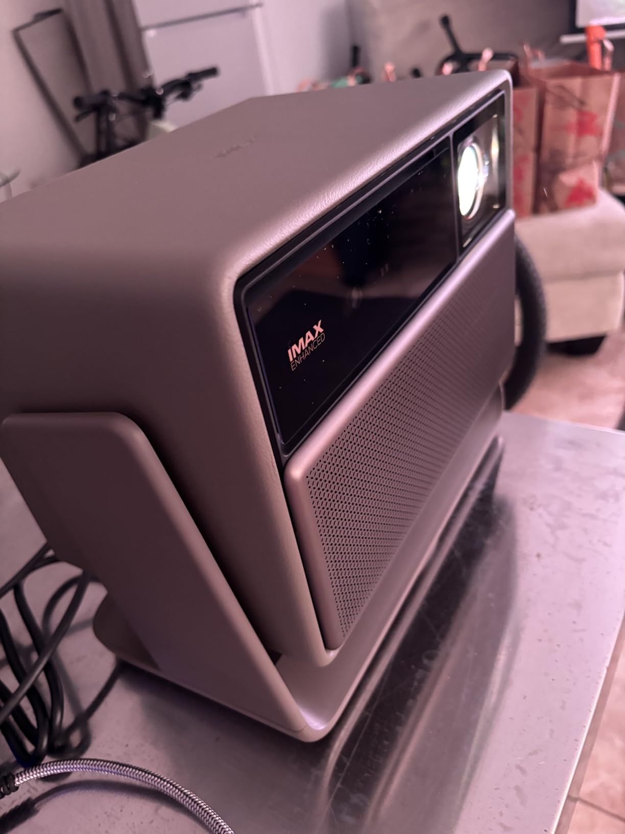 XGIMI HORIZON 20 Max 4K Projector Triple Laser Home Theater 5700 ISO Lumens | Google TV with Licensed Netflix, Optical Zoom Lens Shift, IMAX Enhanced, Dolby Vision, 20000:1 Contrast, 1ms Input Lag customer photo 1