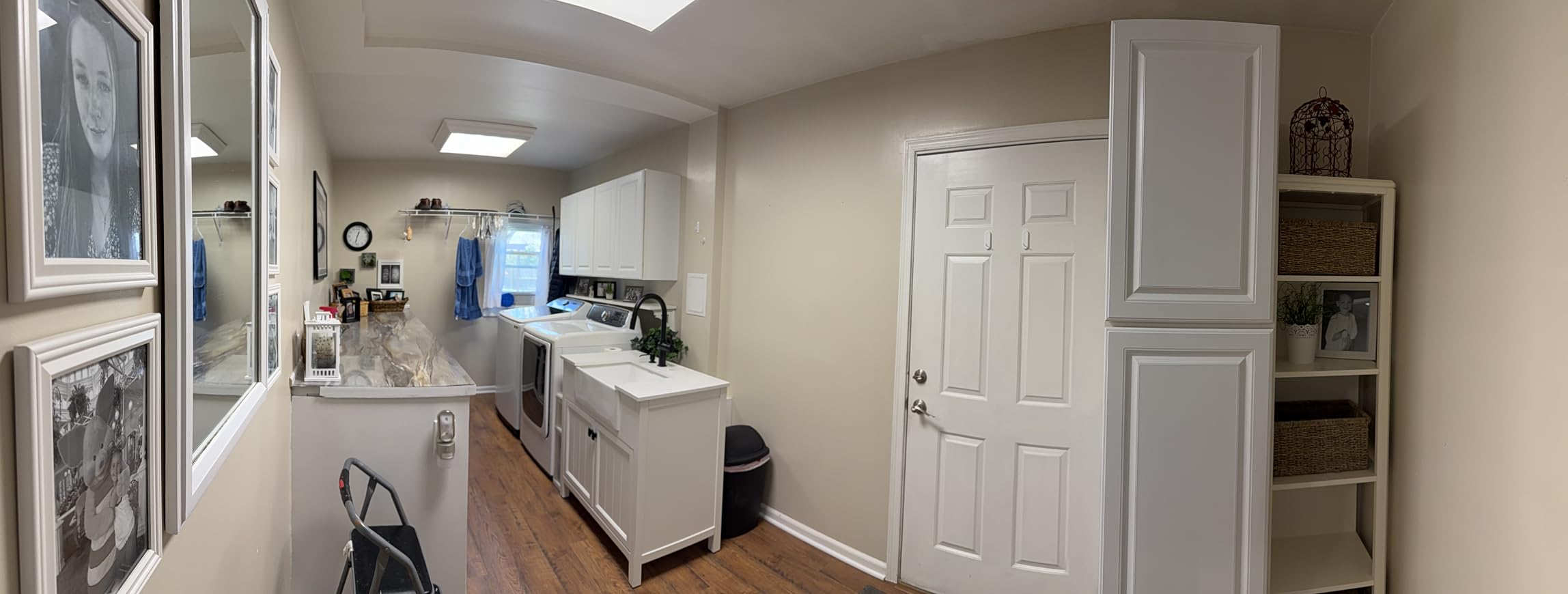 42 Inch Bathroom Vanity with Sink, Steel Blue customer photo 2
