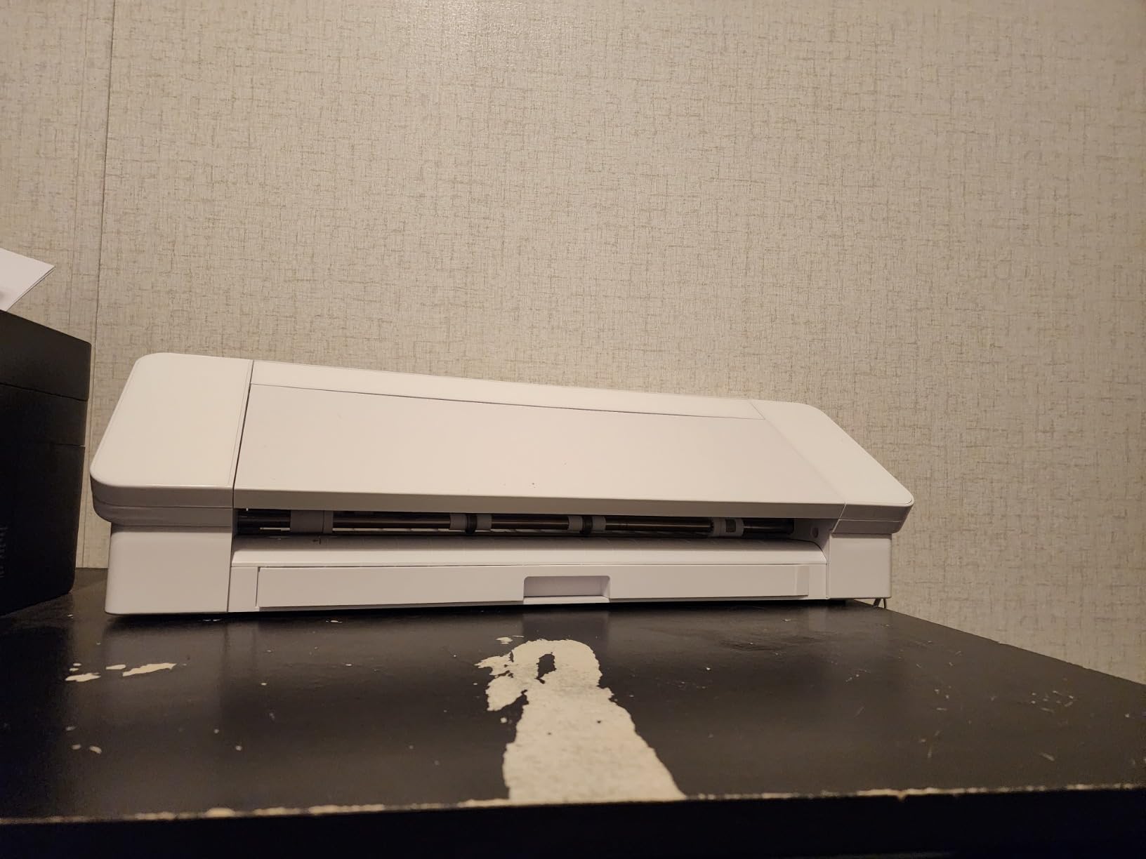 Silhouette America Cameo 5 Alpha (α) - Smart Cutting Machine for Print & Cut - Quiet Operation with AutoBlade, Studio Software, Cutting Mat- Vinyl, Paper & Fabric Compatible - Classic White customer photo 1