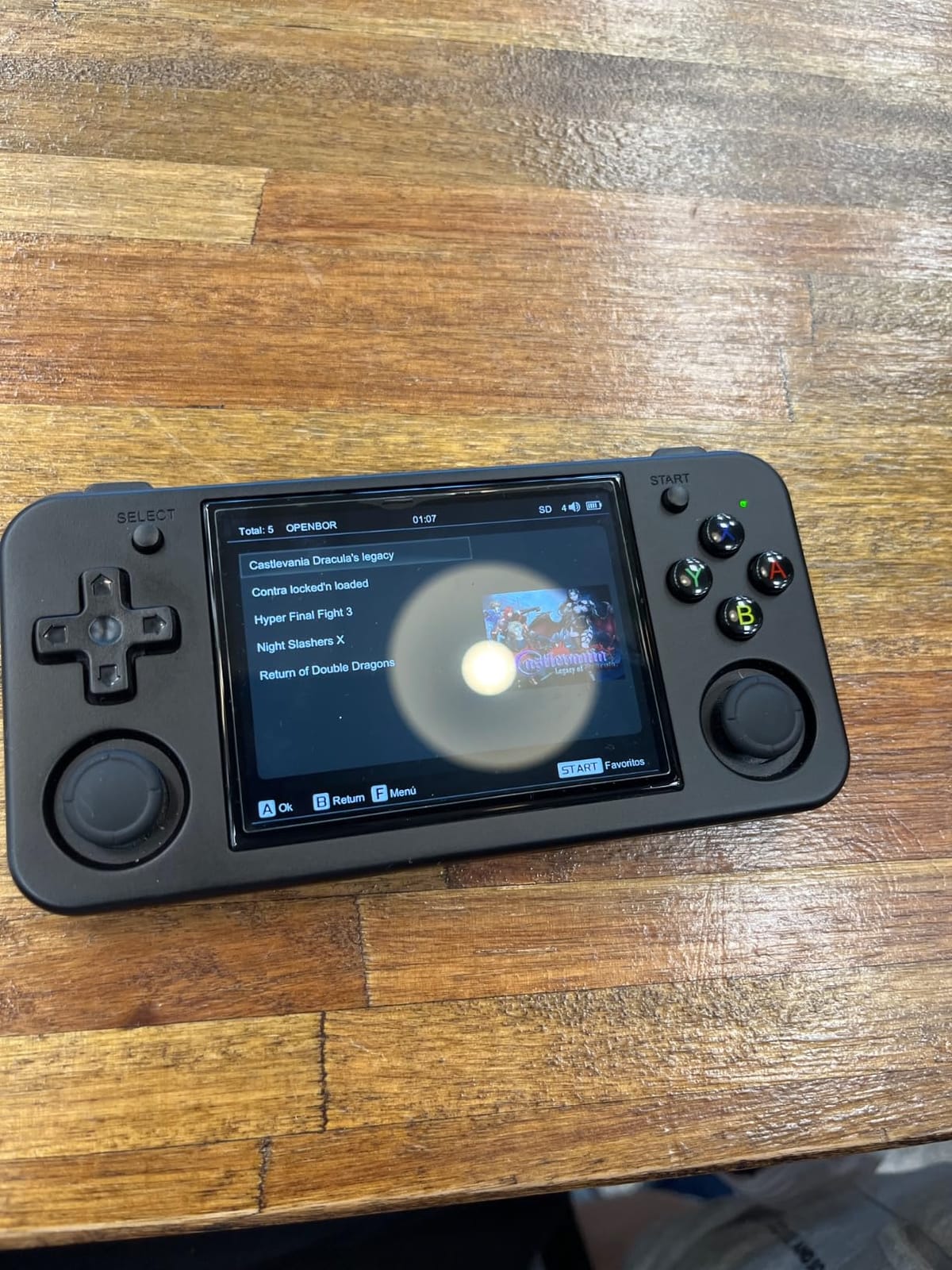 RG35XX H Retro Handheld Game Console Linux System 3.5''IPS Screen 64G TF Card with 3545+ Preinstalled Games RG 35XXH Portable Gaming Console RG35XXH Support 5G WiFi Bluetooth HDMI Purple customer photo 2