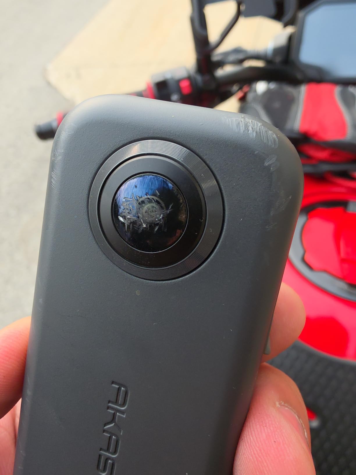 AKASO 360 Action Camera Motorcycle Combo- 5.7K 360 Video with 1/2