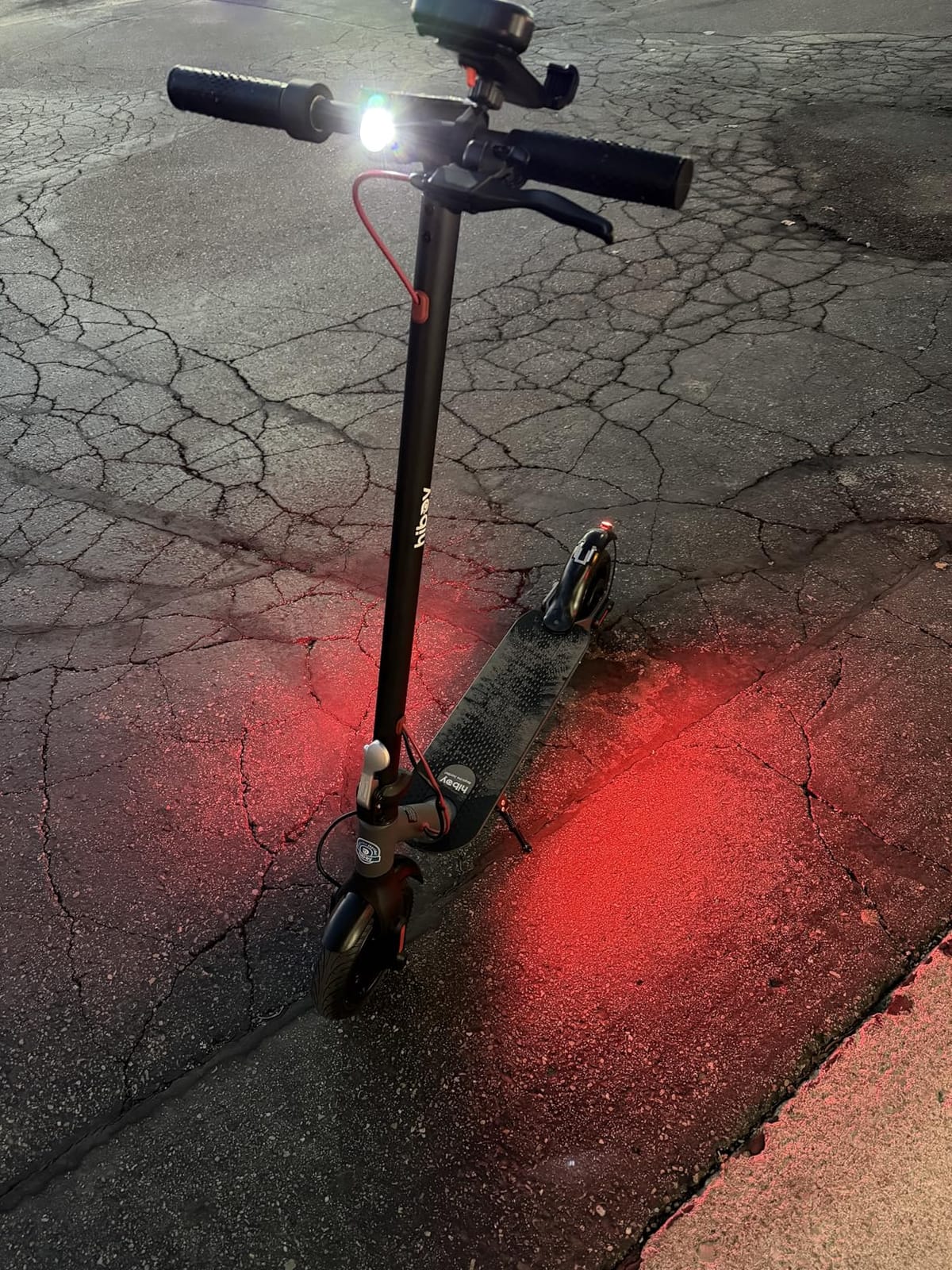 Hiboy S2 Nova Electric Scooter for Adults, 430W Peak Motor, Up to 20-Mile Range and 19 MPH, High-Strength Aluminum Frame, Foldable Commuter E-Scooter with 8.5-Inch Tires, Dual Brakes customer photo 1