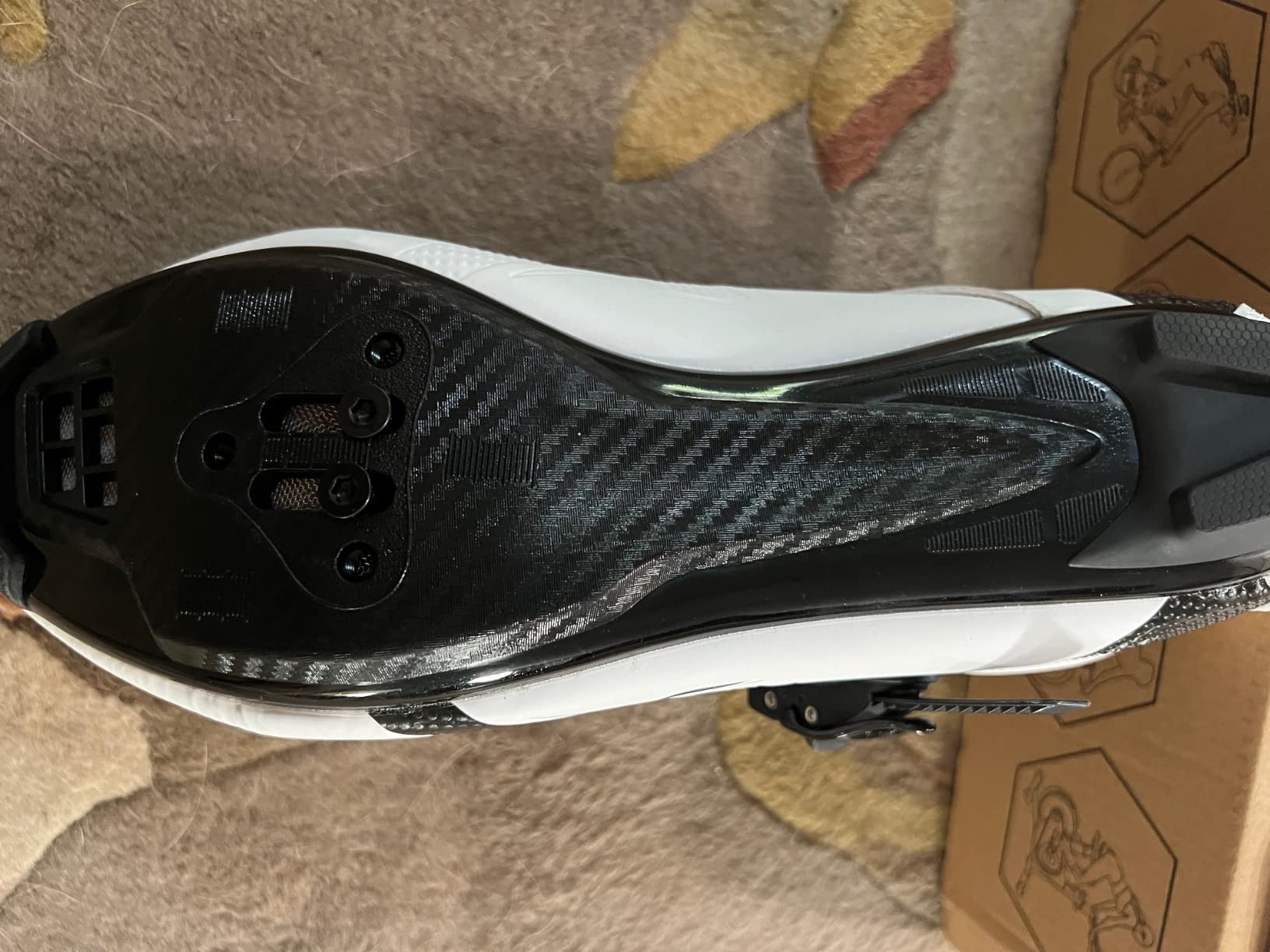 KESCOO Unisex Cycling Shoes Compatible with Peloton Bike & SPD customer photo 1