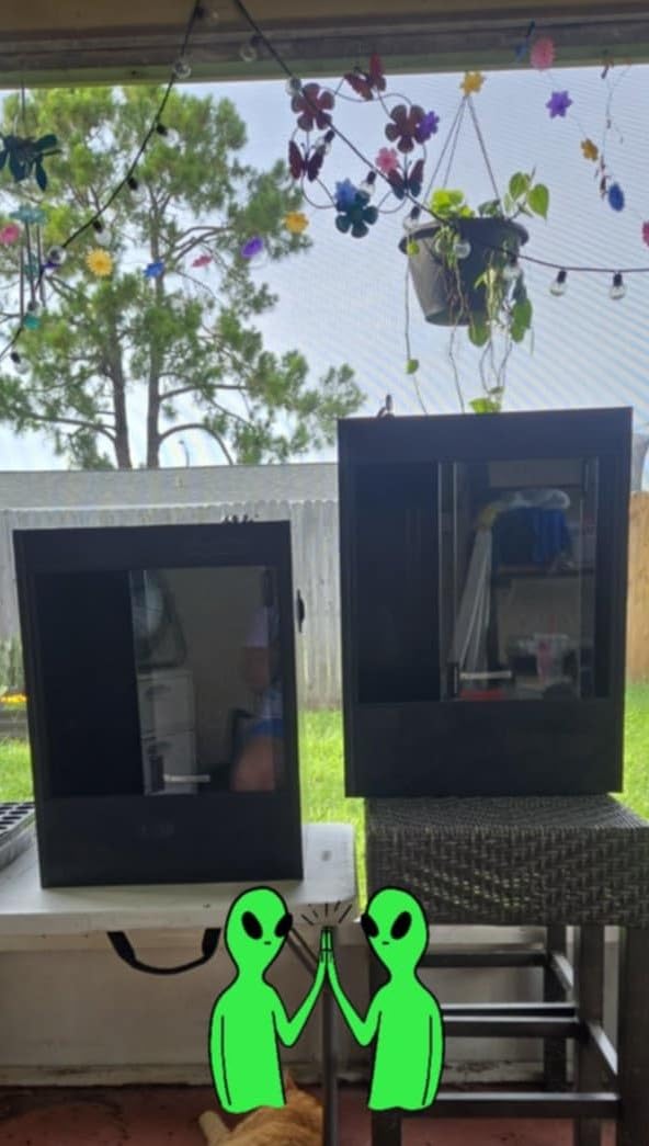 65 Gallon PVC Tall Reptile Terrarium, 24x18x36 Arboreal Enclosure customer photo 1