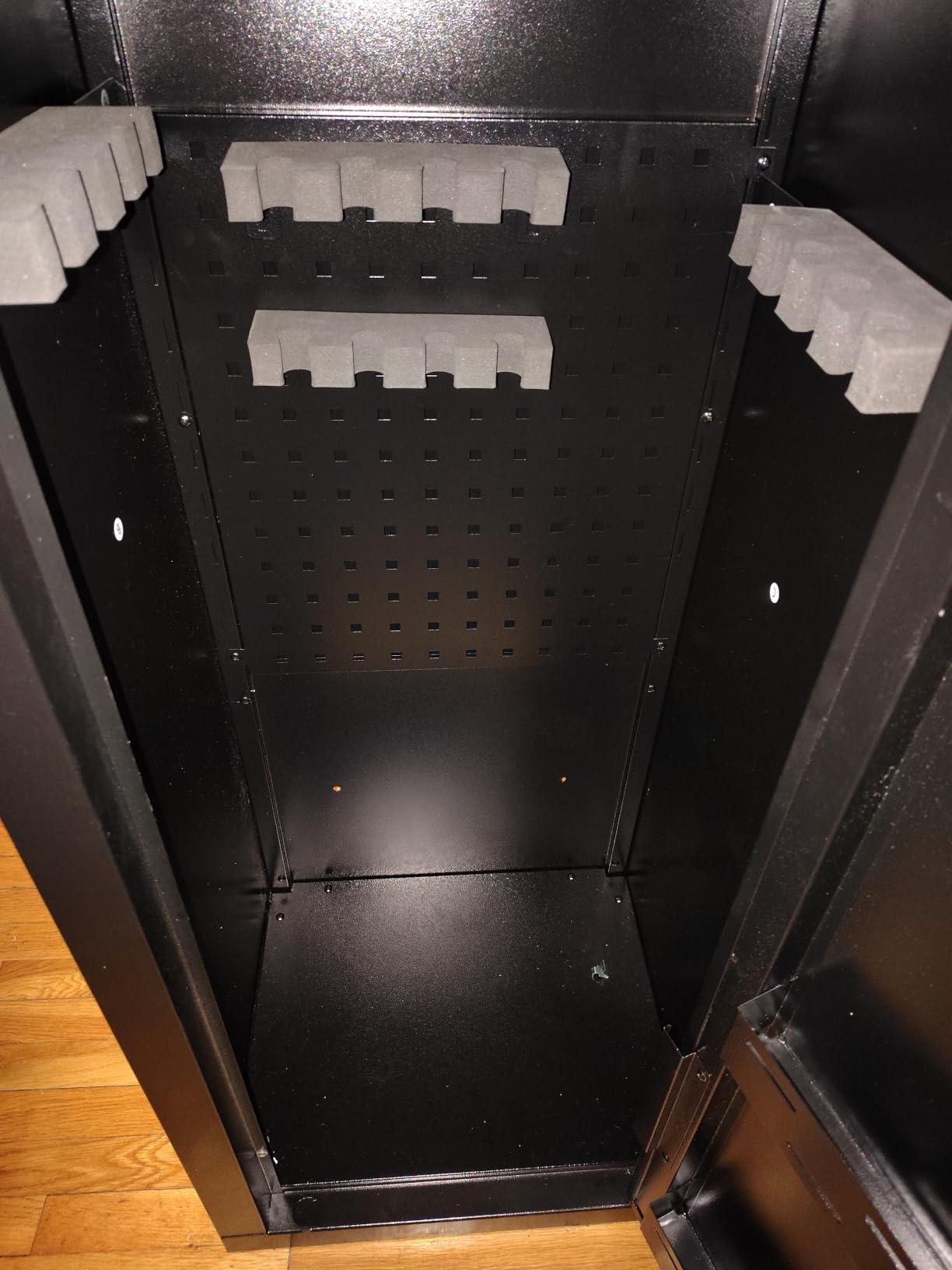 KAER Biometric Gun Safe Rifle,Gun Safes for Rifles and Pistols Holds 14-15 Firearms with Adjustable Racks & Pistol Storage,Fingerprint Keypad Lock Gun Cabinet for Home & Hunting for Enthusiasts customer photo 2