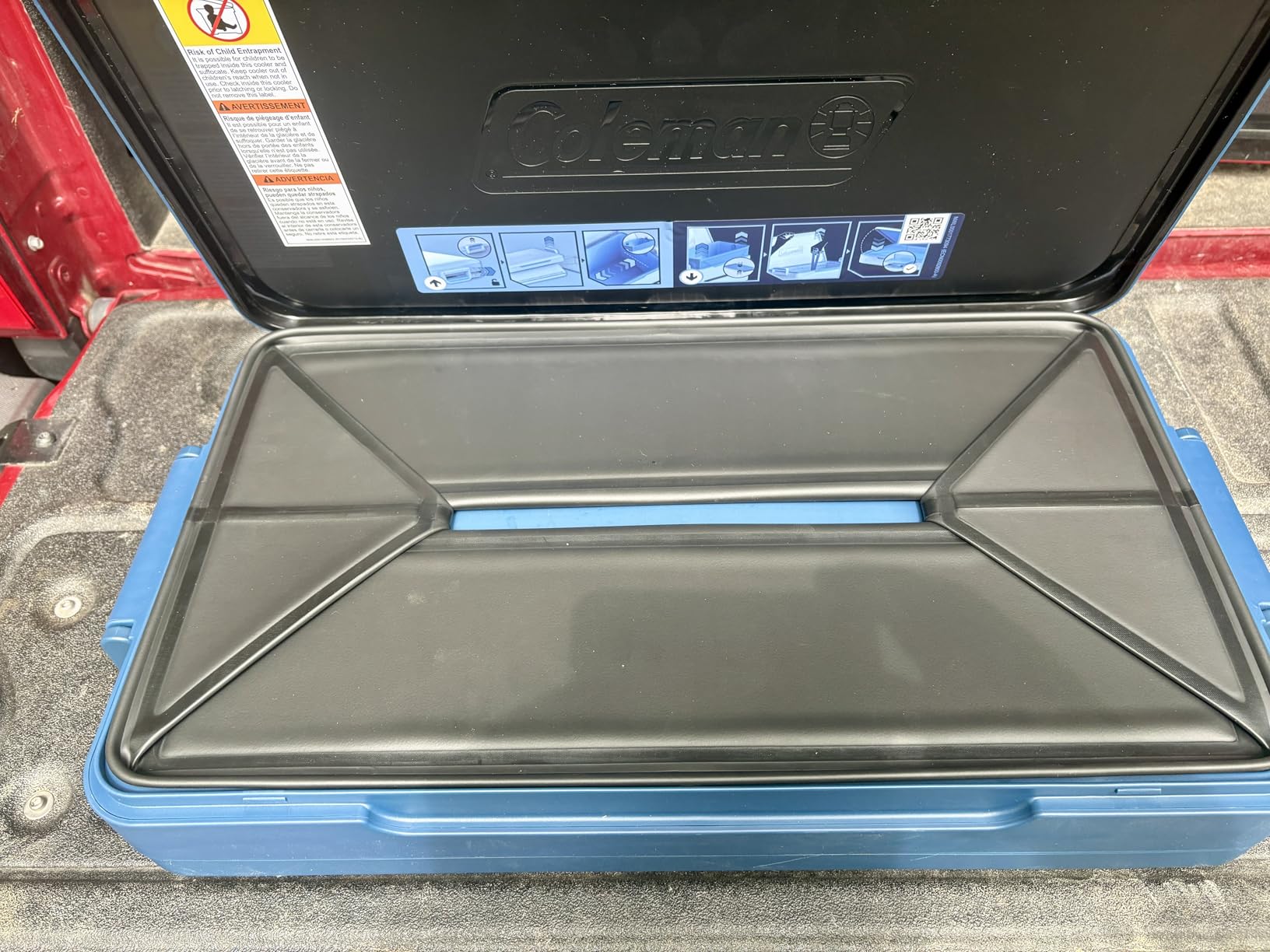 Coleman Snap 'N Go Hard Cooler, Blue, 45-Quart customer photo 2