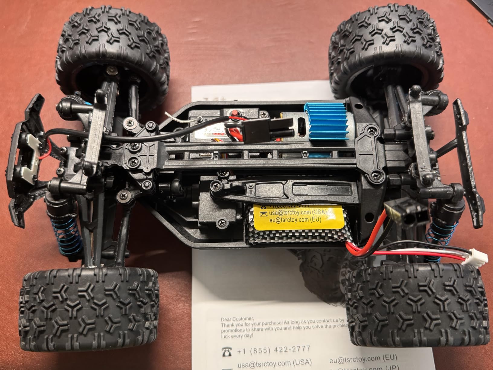 TENSSENX 1:18 Scale All Terrain RC Cars, 40KPH High Speed 4WD Remote Control Car with 2 Rechargeable Batteries, 4X4 Off Road Monster Truck, 2.4GHz Electric Vehicle Toys Gifts for Kids and Adults customer photo 1