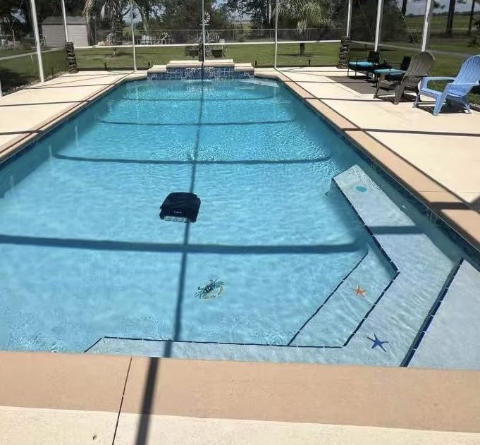 Beatbot AquaSense 2 Ultra Cordless Robotic Pool Cleaner for Complex Pools, Mapping with AI Camera, 5-in-1 Cleaning, Smart Surface Parking, Skimmer with APP Control, Water Clarification - Dark Green customer photo 2