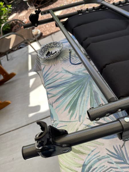 KingCamp Oversized Padded Lounge Chair 440lbs Tanning Chair, Grey customer photo 1