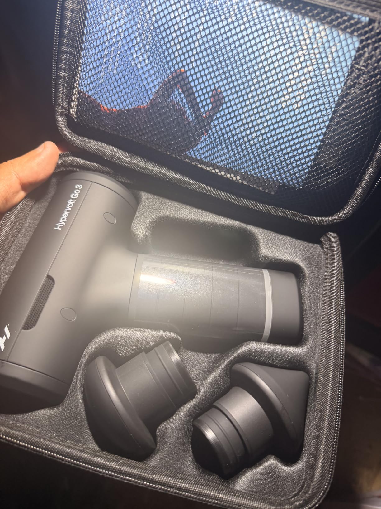 Hyperice Hypervolt Go 3 Percussion Massage Gun Lightweight with Carry Case customer photo 2