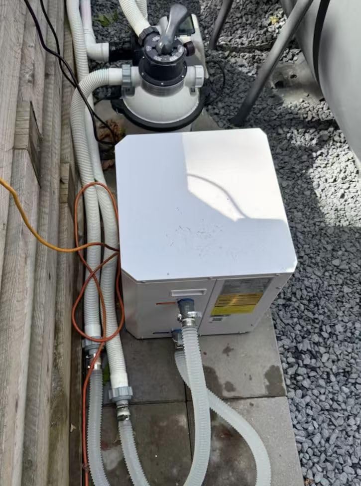 10,000 Gallons Above Ground Pool Heater 110V customer photo 2