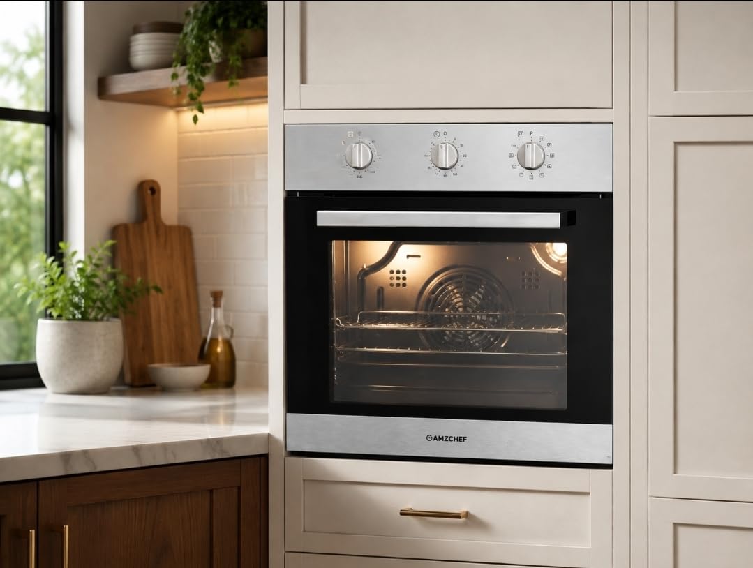 24 inch Built-in Electric Wall Oven, Stainless Steel customer photo 1