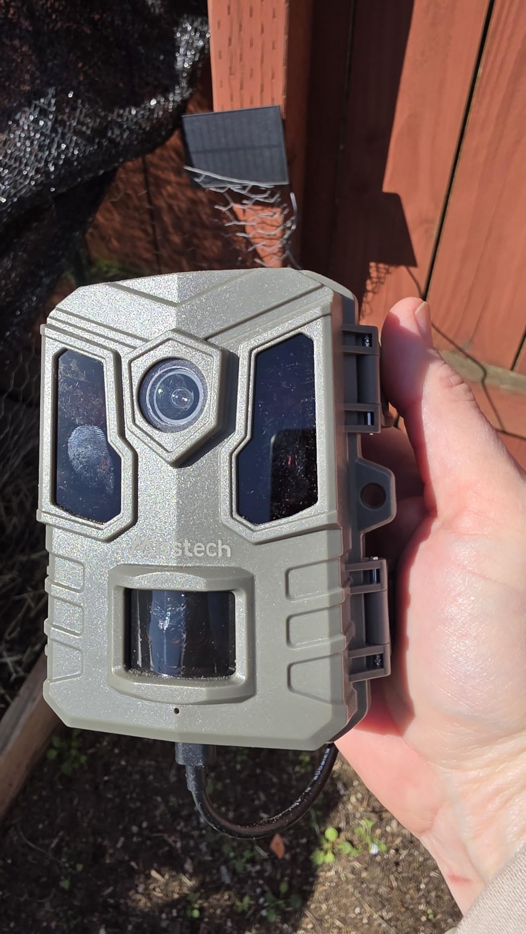 Misstech Solar Trail Camera, 4K/64MP Clear Night Vision for Game & Outdoor customer photo 1