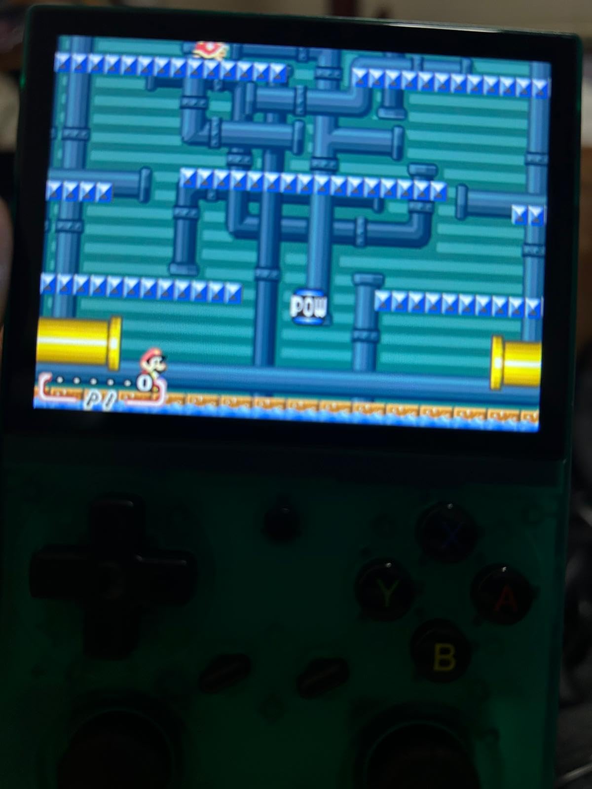 RG35XX Pro - Retro Handheld Game Console, 3.5-Inch IPS Screen, Linux OS, 64GB Card, 3200mAh Battery, WiFi & Bluetooth, HDMI Output, Includes Screen Protector & Keychain (Transparent Teal) customer photo 2
