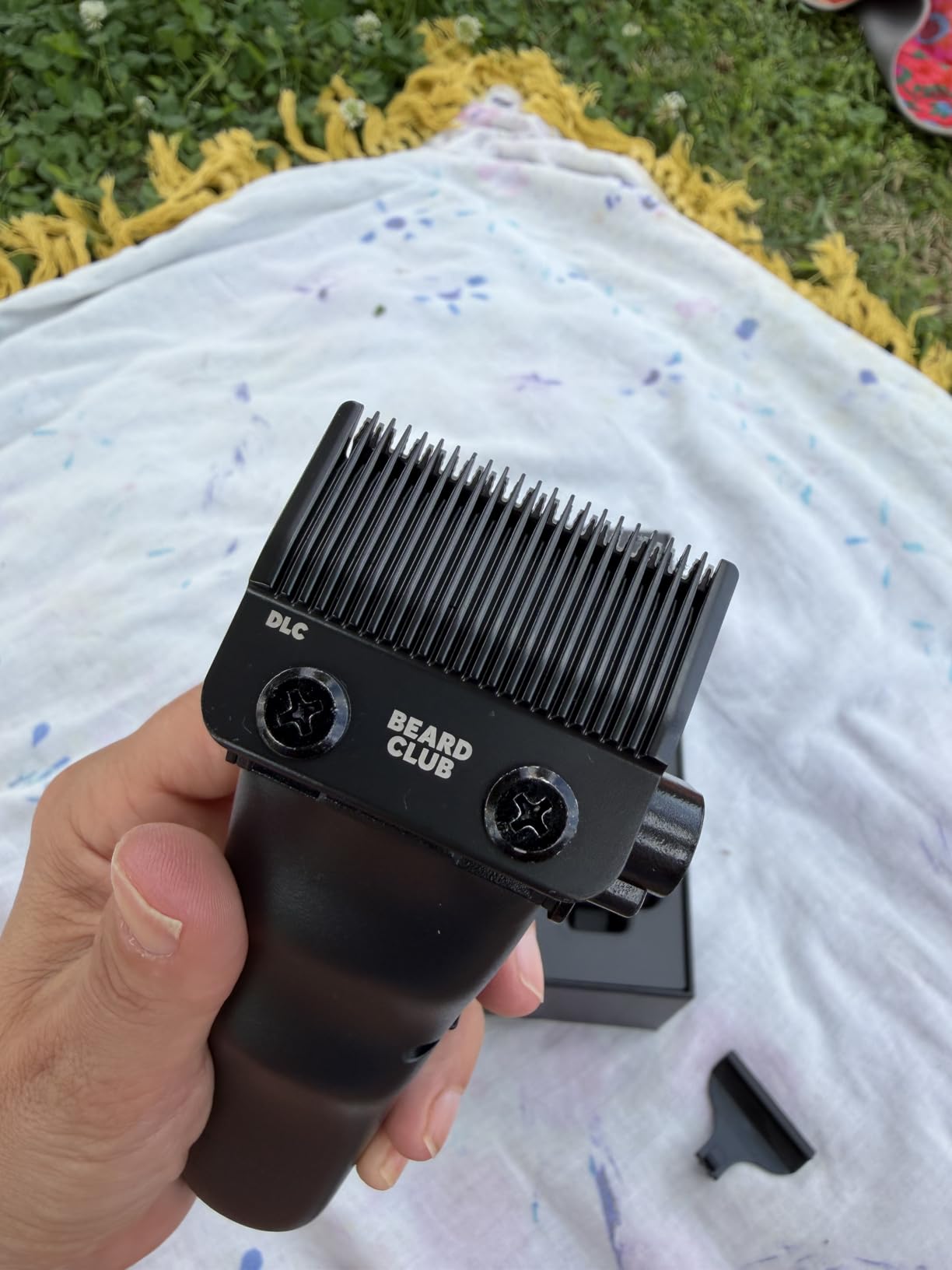 The Beard Club Pro Beard Trimmer for Men - Professional Men's Hair Trimmer for Barbers - Electric Cordless Rechargeable High Power 13,000 RPM - 10 Guides - Taper Lever - Diamond Like Carbon Blades customer photo 1