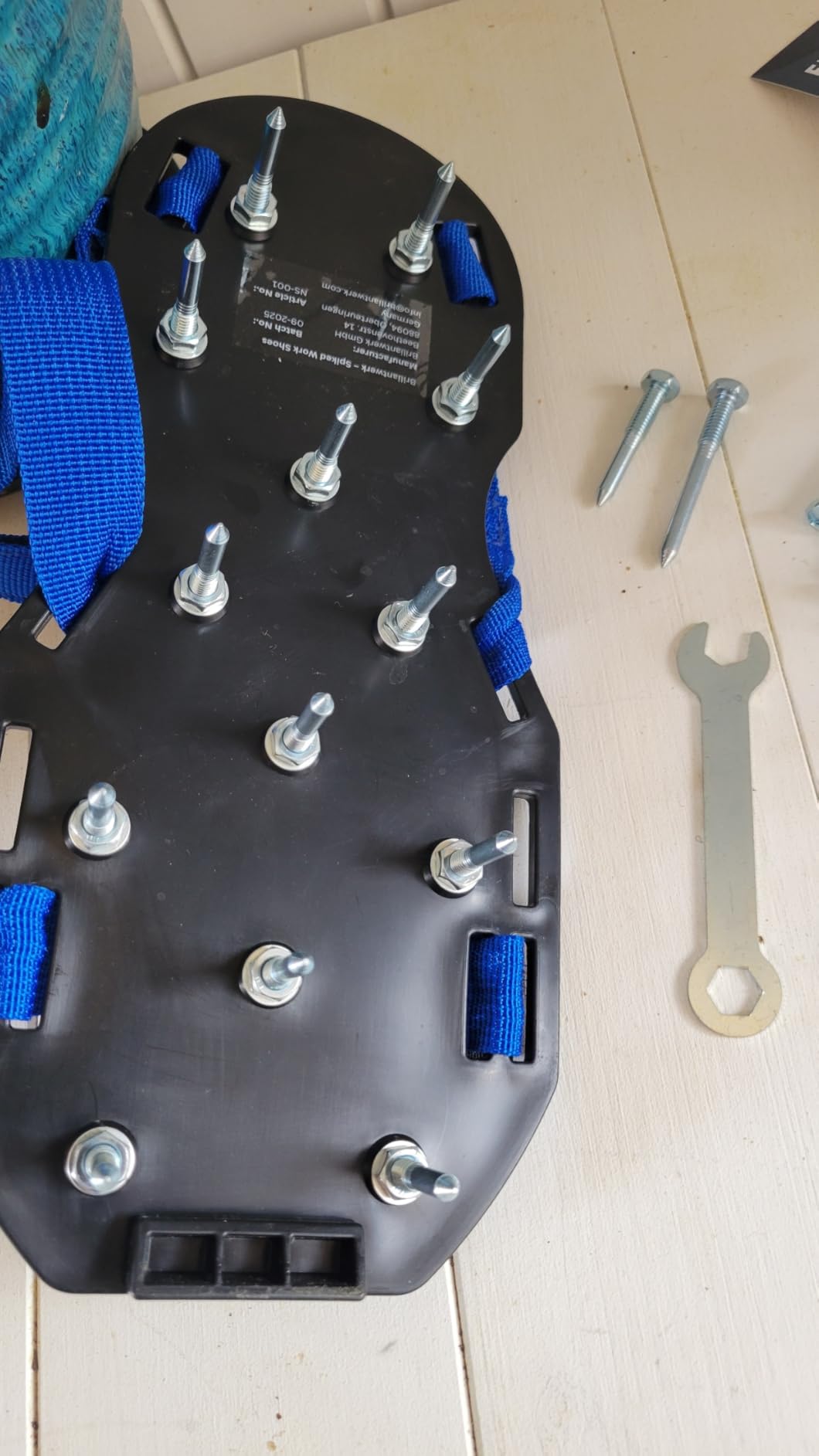 Briliantwerk Lawn Aerator Shoes | Yard Aerator Lawn Tool | Screed Shoes customer photo 2