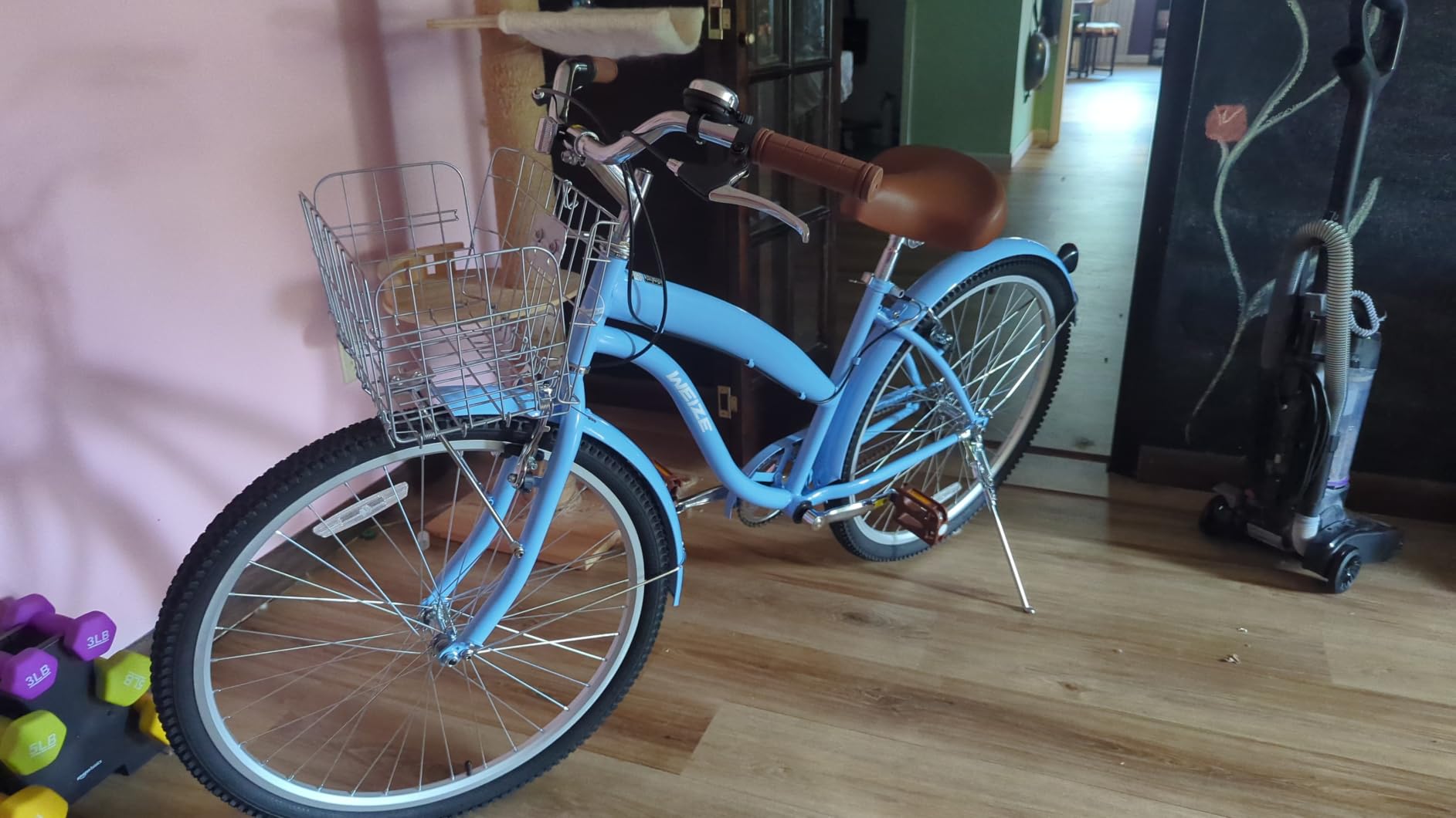 WEIZE Beach Cruiser Bike 24 26 inch City Commuter Bicycle for Men Women customer photo 1