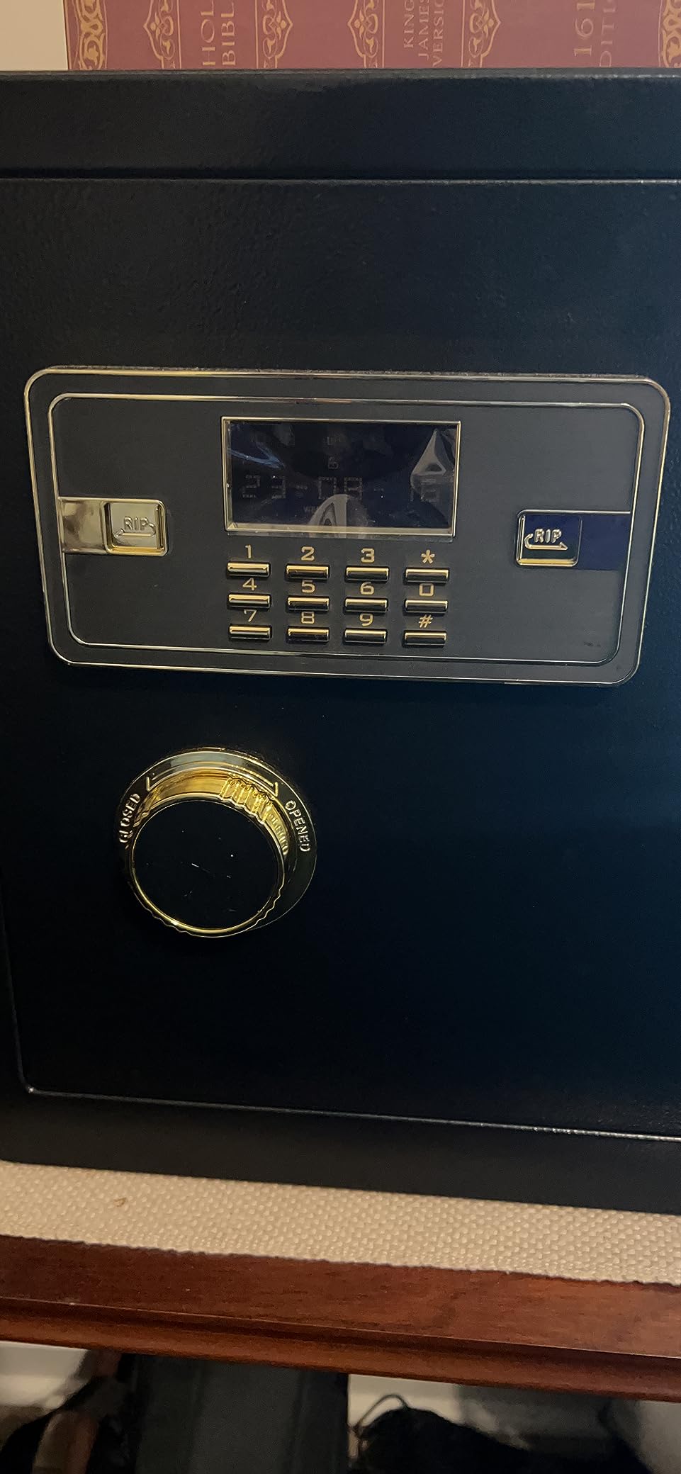 2.8 Cuft Drop Safe for Business, Cash Safe Box with Quick Place Drop Slot customer photo 2