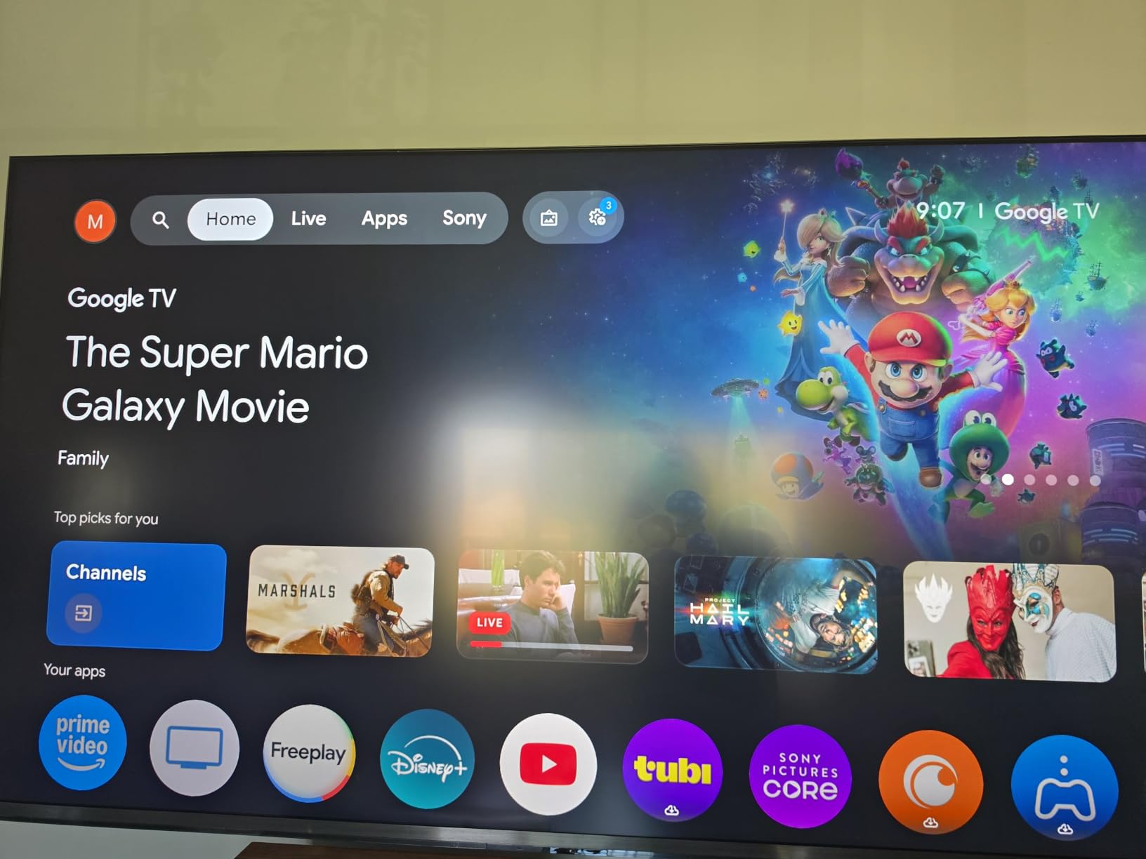 Sony 65 Inch BRAVIA 3 II LED 4K HDR Smart Google TV with Gemini K-65XR30M2 | Anti-Glare, XR Processor with AI Technology, Dolby Vision/Atmos, 120Hz Refresh Rate, 4K movie credits included, 4xHDMI 2.1 customer photo 1