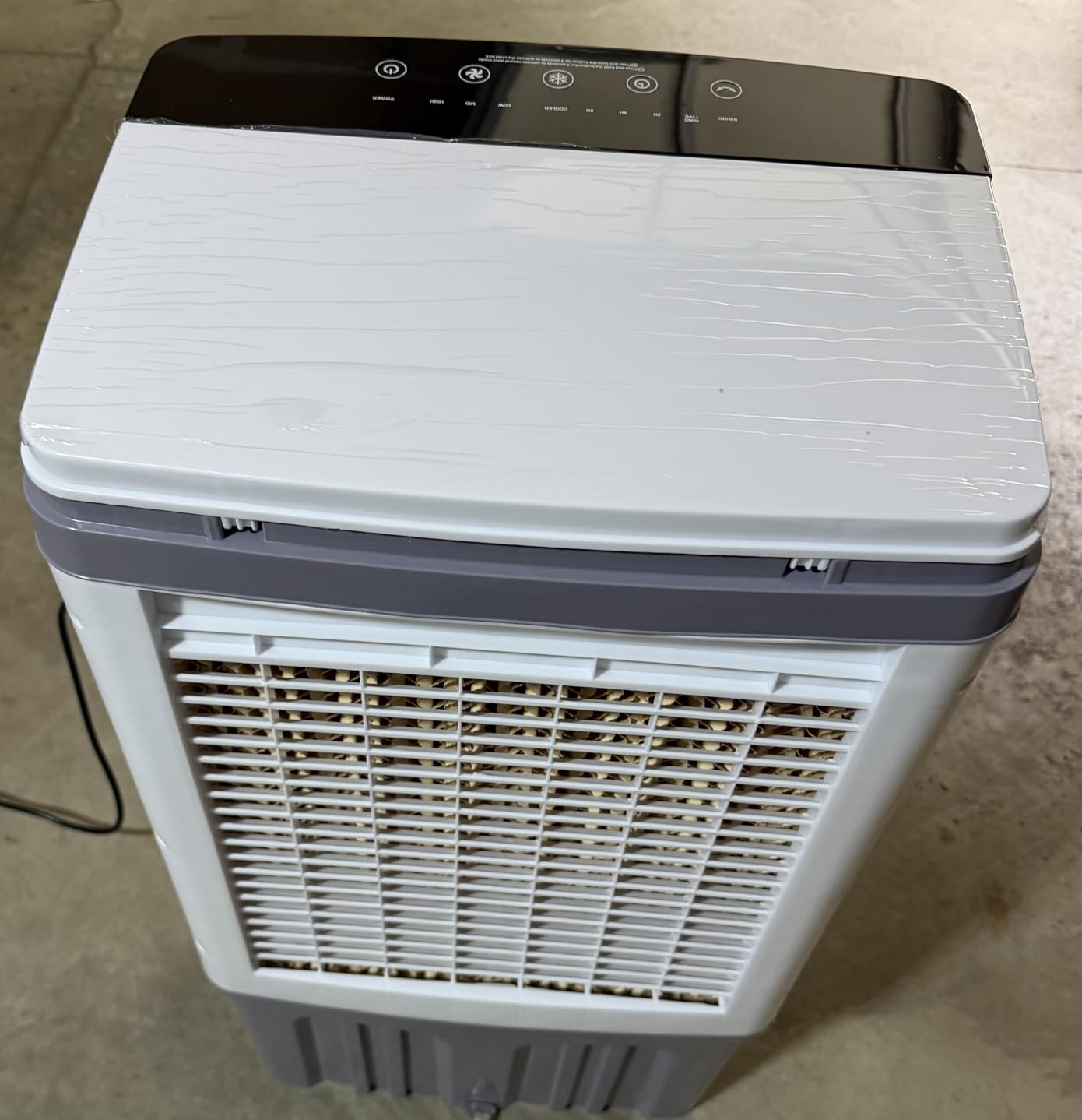 Portable Air Conditioner, 3000 CFM Swamp Cooler & Evaporative Air Cooler, 6.87 Gal Water Tank, 3 Speeds & 4 Modes, 120° Oscillation with 15H Timer customer photo 1