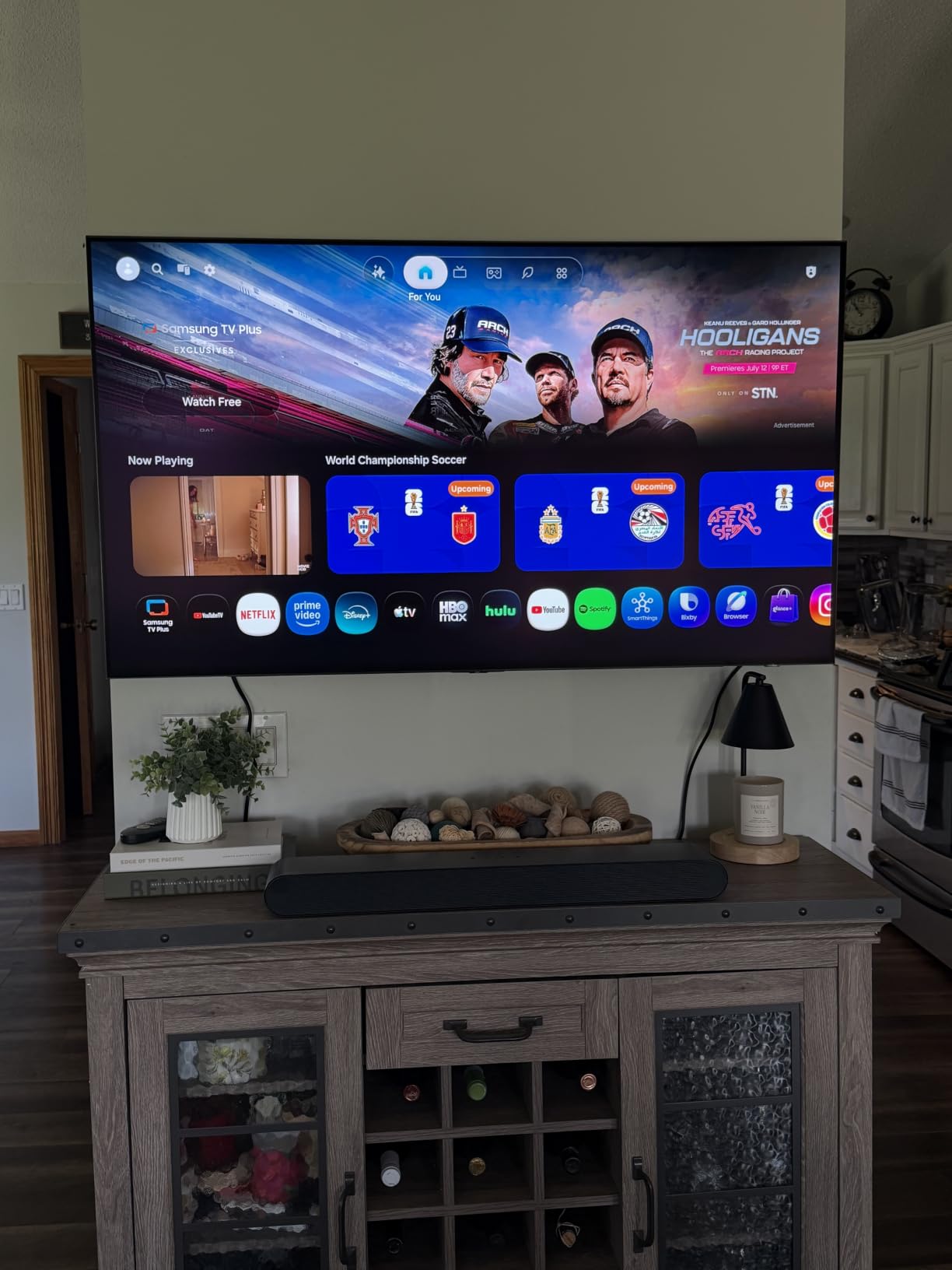 Samsung 77-Inch Class S90H Series, OLED, 4K, Smart TV, 2026 Model | Samsung Vision AI, Glare Free with Real Black & Real Color, OLED HDR+, NQ4 AI Gen3 Processor, Alexa Built-in customer photo 1