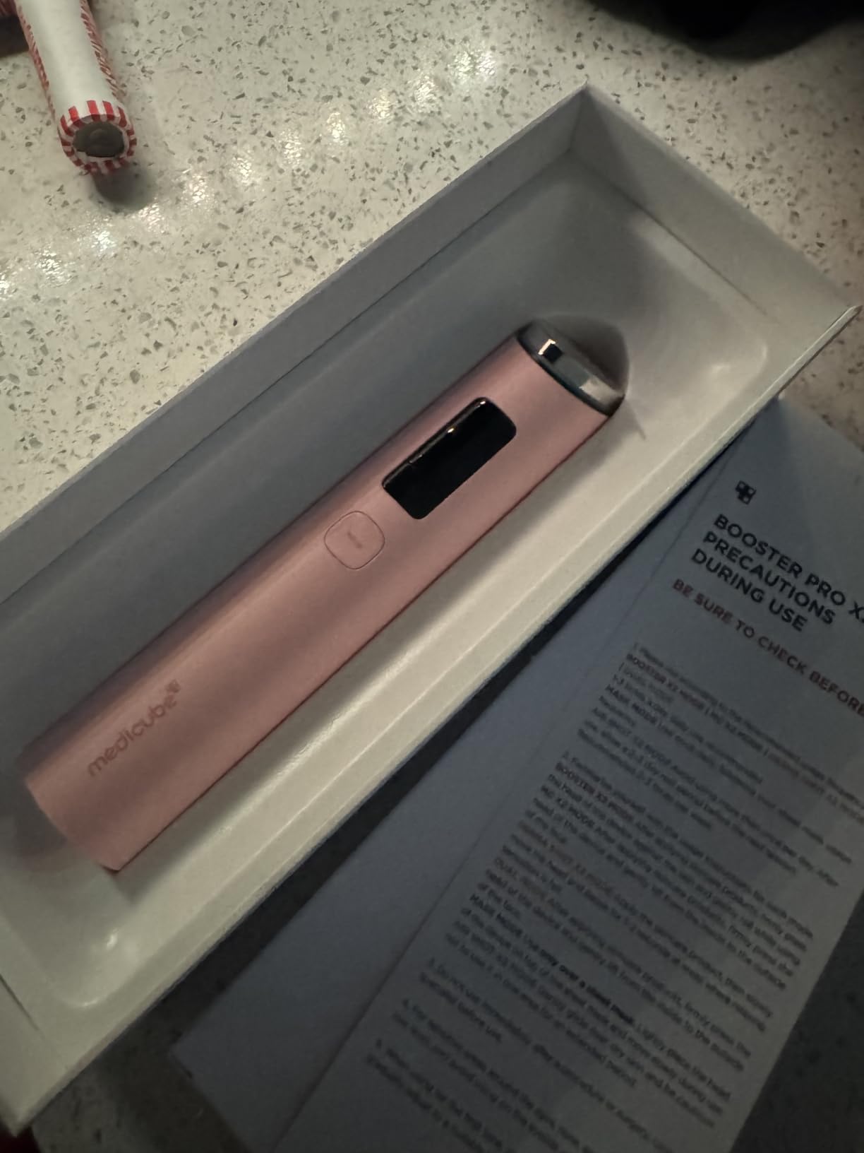medicube Booster Pro X2 - 7 in 1 Glow Beauty Device, Pink customer photo 2