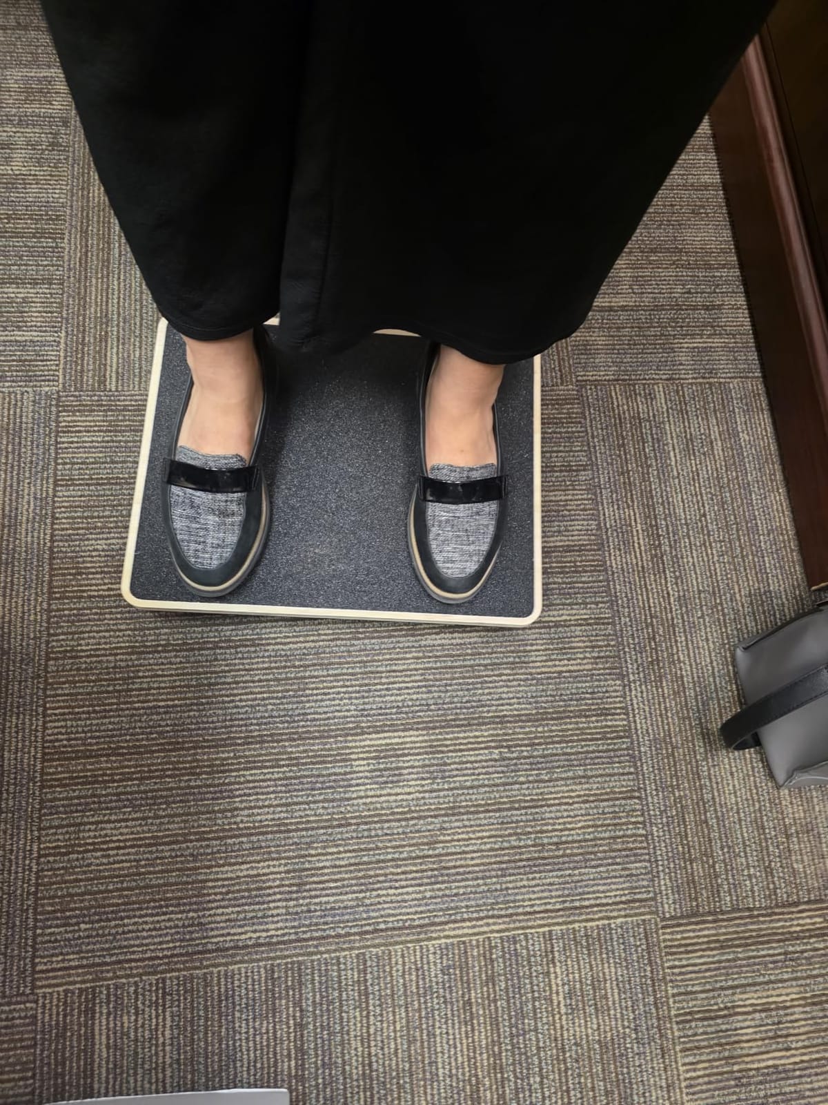 Wooden Balance Board, 350LBS Anti-Slip Balance Trainer | wood construction, anti-slip, core training, boost balance, home gym office workout customer photo 1