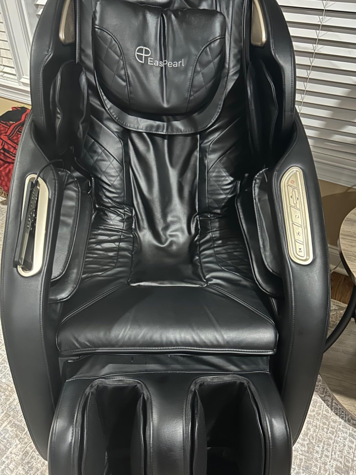 Massage Chair Full Body, Zero Gravity SL-Track Shiatsu Massage Recliner with Heating, Auto Extend Footrest, APP Control, Yoga Stretch & Sleep Mode - High-End Massage Chair for Home, Tall People customer photo 1