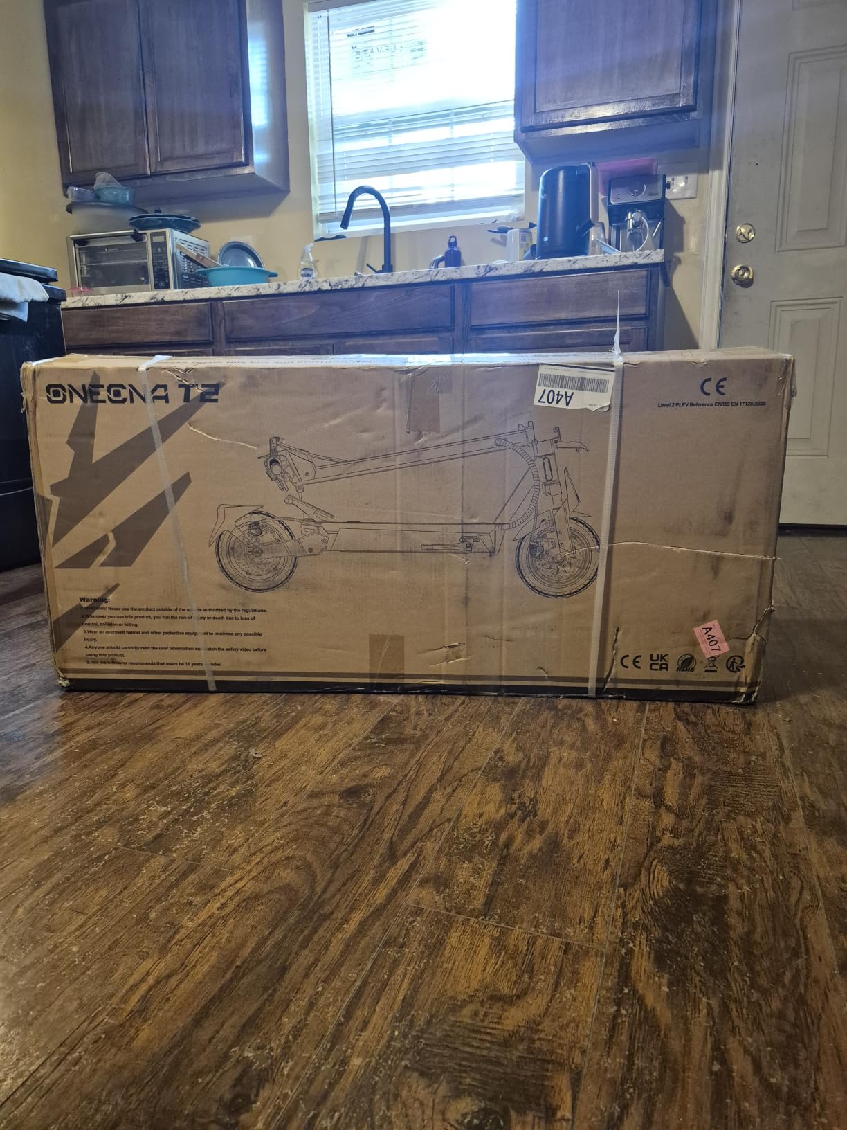 Electric Scooter 32MPH,1200W Fast E-Scooter for Adults and Teens,10 Inch Off-Road Tires,IP65 Portable and Foldable Long Range Escooter Commuter customer photo 2