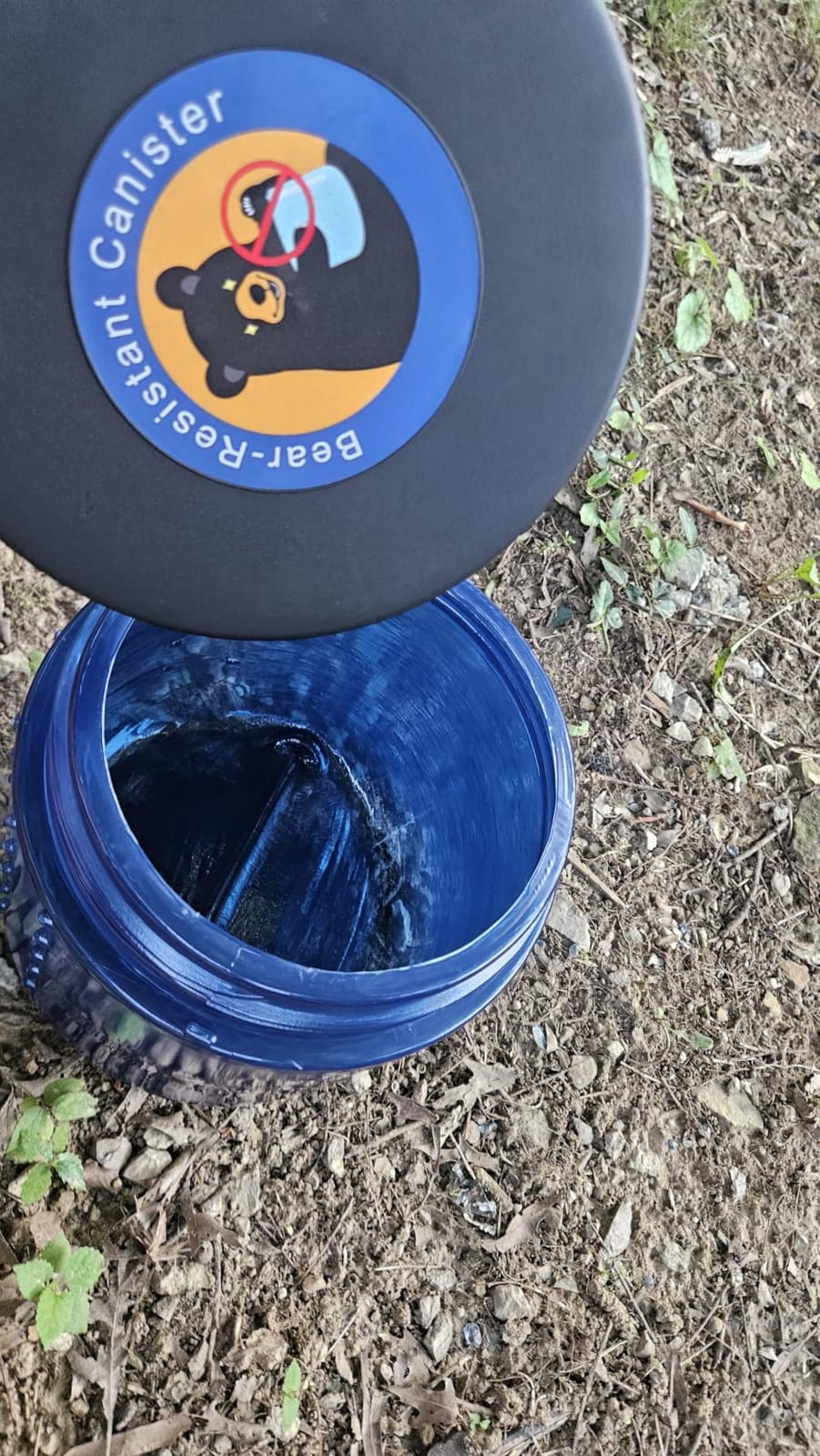 Bear Canister for Backpacking, Ultralight Bear Canister for Backpacker-Friendly, Bear Resistant Container for Food Storage with Anti-Opening Device, Waterproof and Airtight, 7.2L customer photo 1
