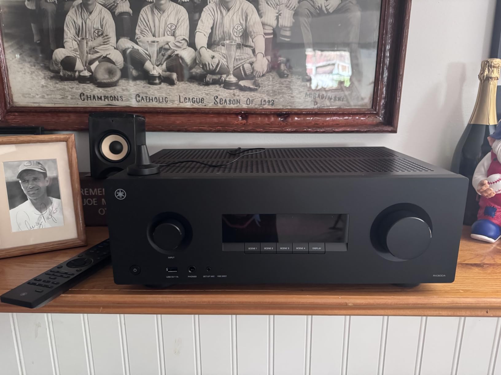 Yamaha RX300A 5.2-Channel Home Theater AV Receiver with Dolby Atmos, 4K120/8K HDMI and Bluetooth Multipoint customer photo 1