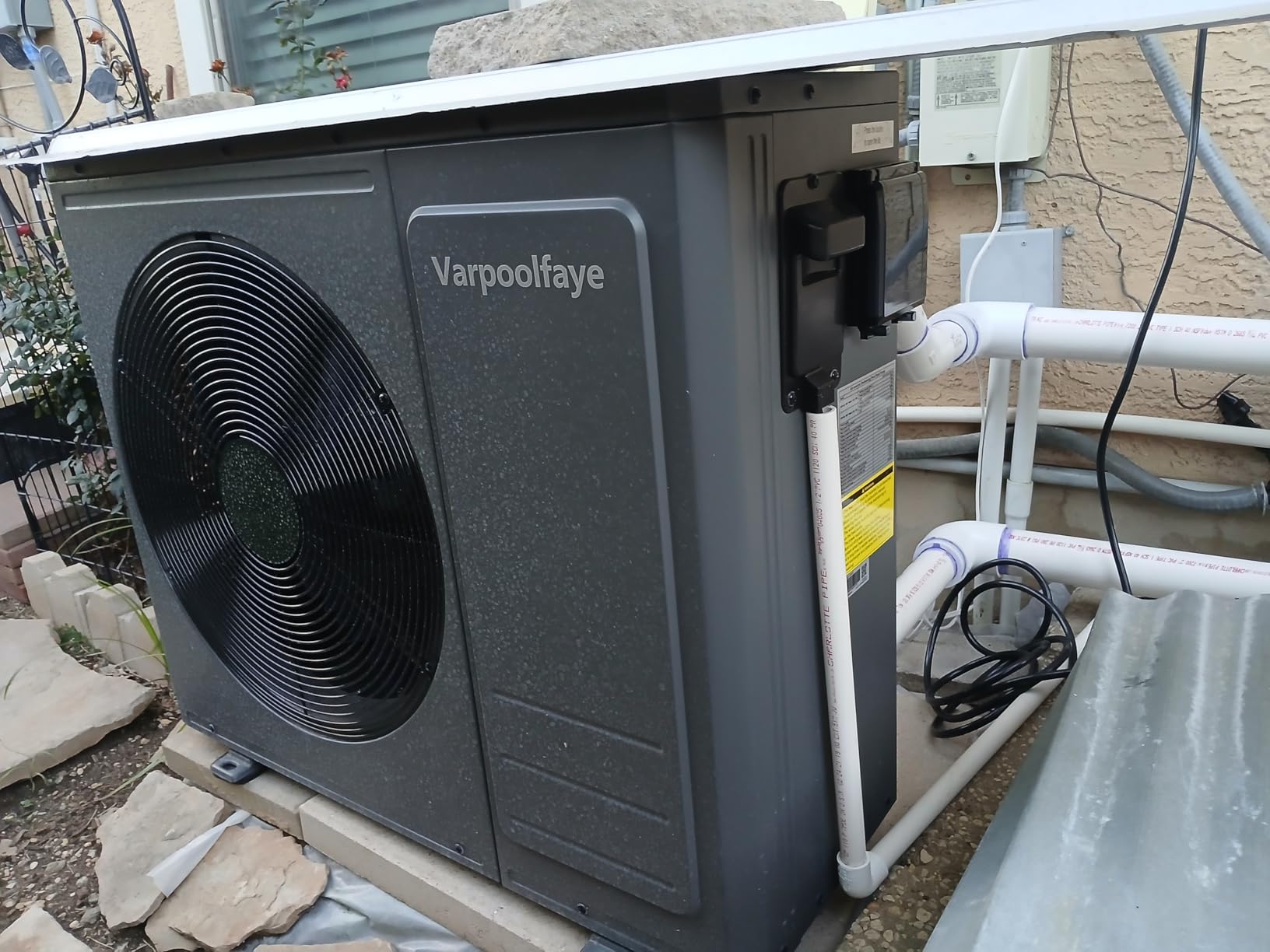 16000BTU Swimming Pool Heat Pump Up to 5000 Gallons 110v customer photo 1
