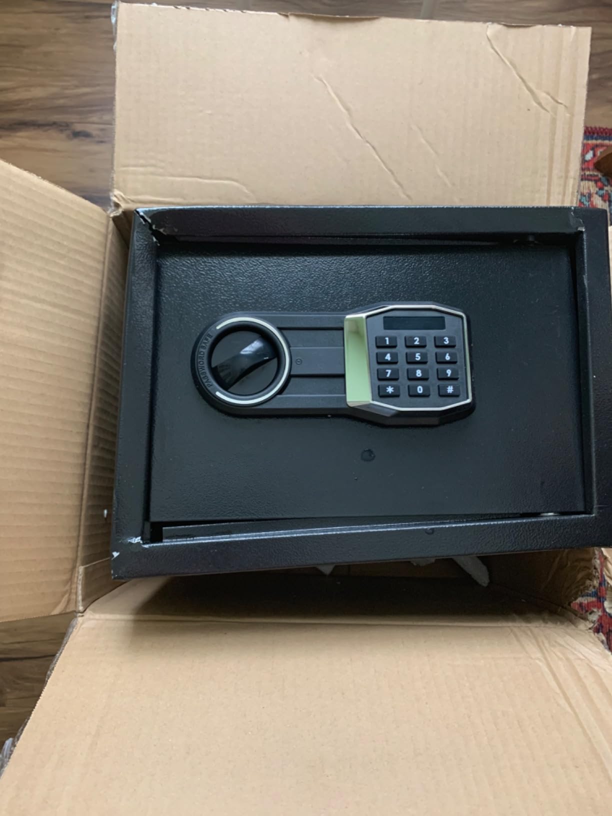 Large Biometric Fireproof Safe, 7.0 Cub Fingerprint Safe for Home Office customer photo 2