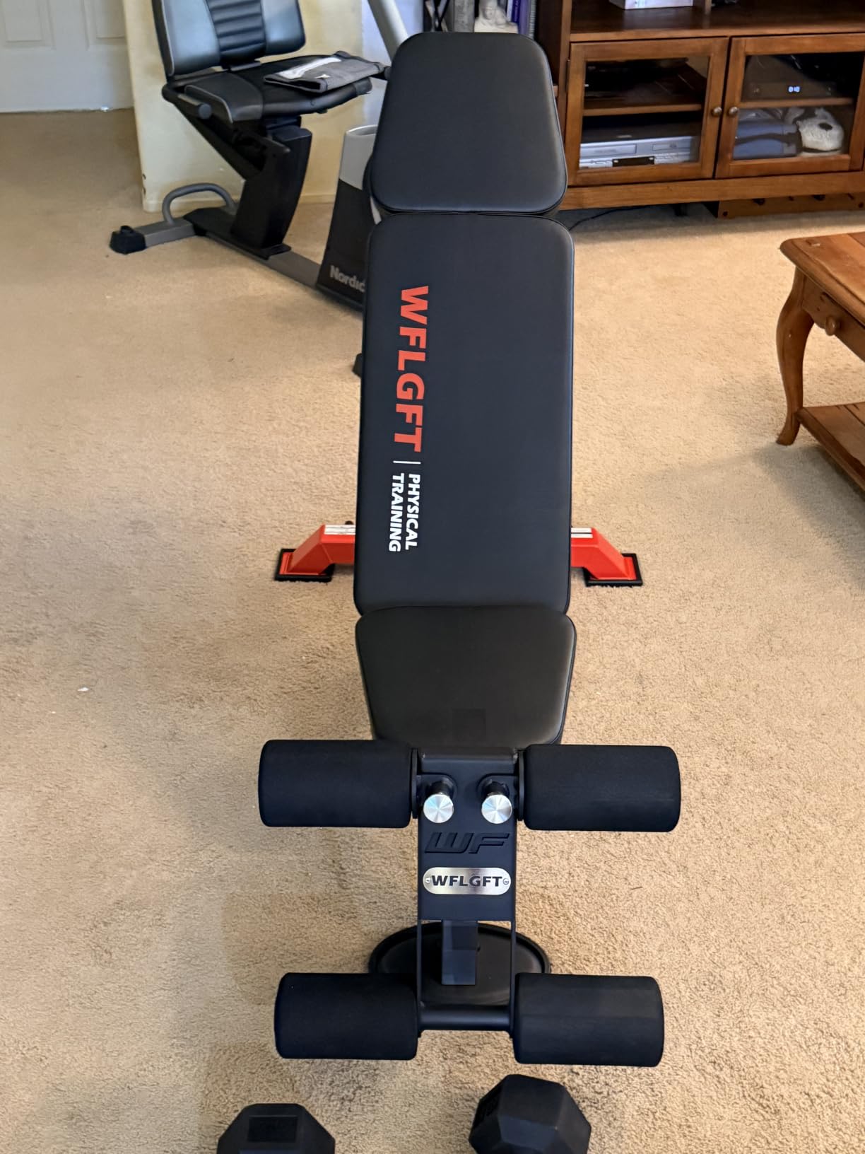 Commercial Adjustable Weight Bench, Heavy Duty 1800LBS | Workout Bench for Home Gym, Flat, Decline, Incline Bench Press, Removable Leg & Elbow Support for Full Body Strength Training customer photo 2