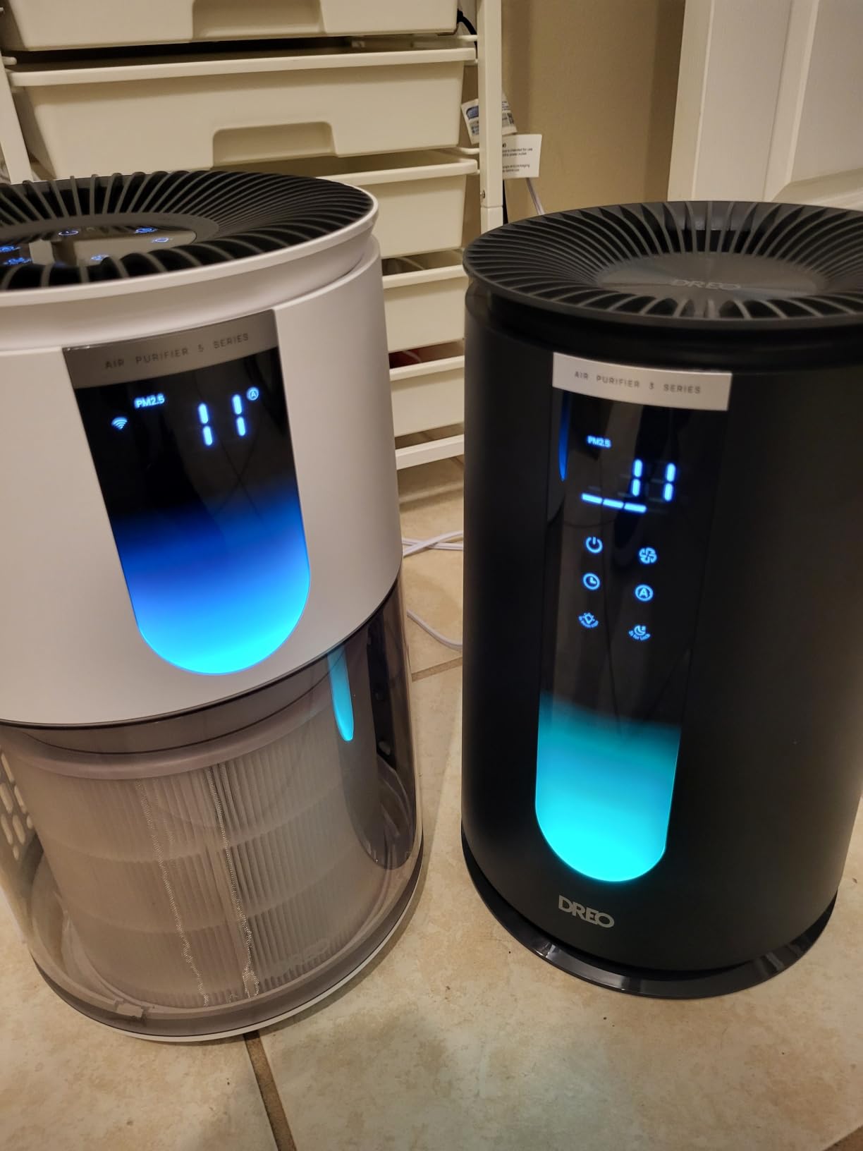 DREO Air Purifier for Home, HEPA Sleep Mode, AHAM VERIFIDE Air Purifiers for Bedroom, Pets, Smoke, Dust, Pollen & Odors, PM2.5 Monitor, Auto & Turbo Mode, 4 Speeds, Scent Diffuser, DR-HAP008(Dreo 338) customer photo 1