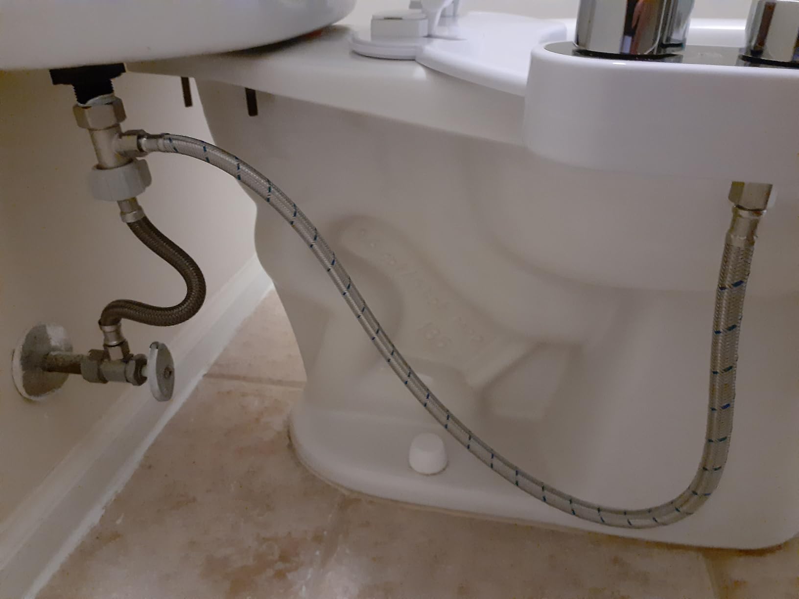 CLEAR REAR Bidet Attachment for Toilet Seat - Non-Electric with Self Cleaning Dual Nozzles, Leak Proof Connectors, Adjustable Water Spray, Rear & Feminine Wash - Hygienic Bathroom Upgrades customer photo 1