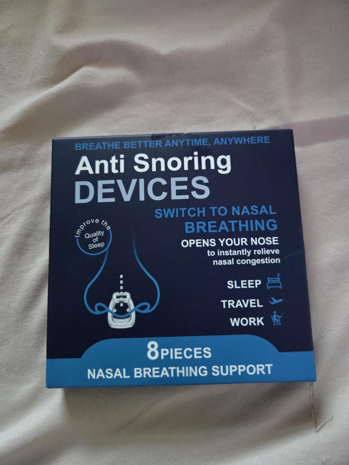 Anti Snoring Devices, 8-Count Snore Stopper Magnet Silicone Nose Clips customer photo 2